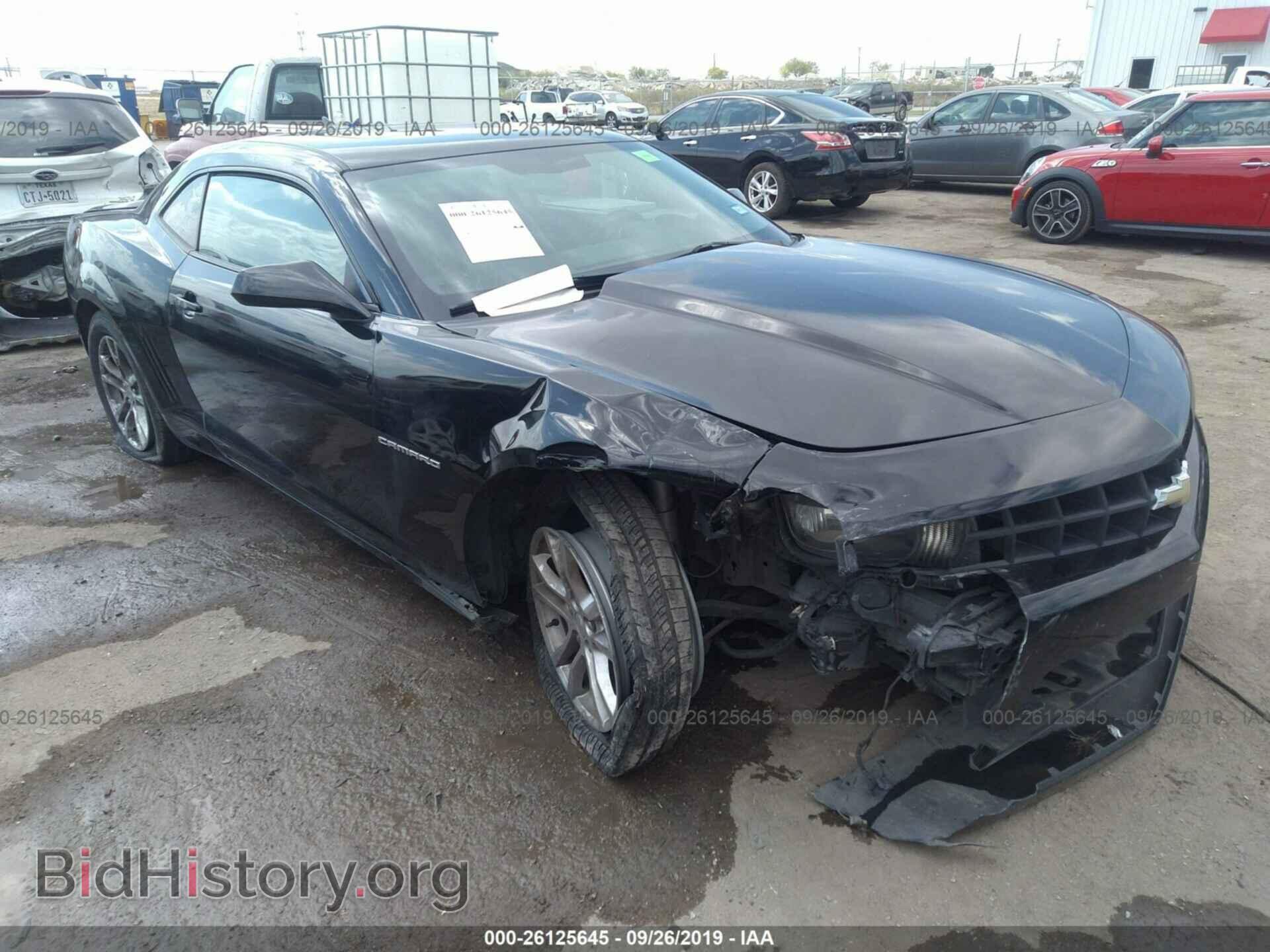 Фотография 2G1FB1E3XD9103489 - CHEVROLET CAMARO 2013