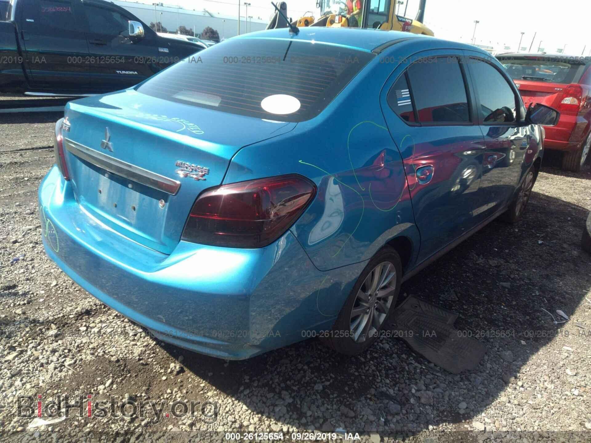 2019 MITSUBISHI MIRAGE - VIN: ML32F3FJXKHF08401 - Фото 4