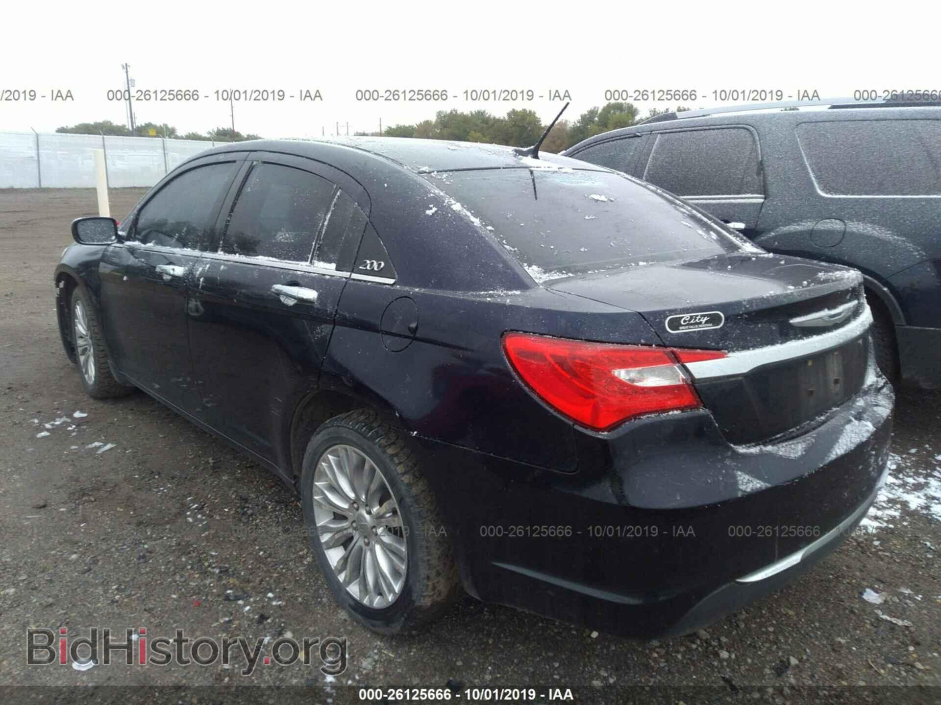 2012 CHRYSLER 200 - VIN: 1C3CCBCB8CN121559 - Фото 3