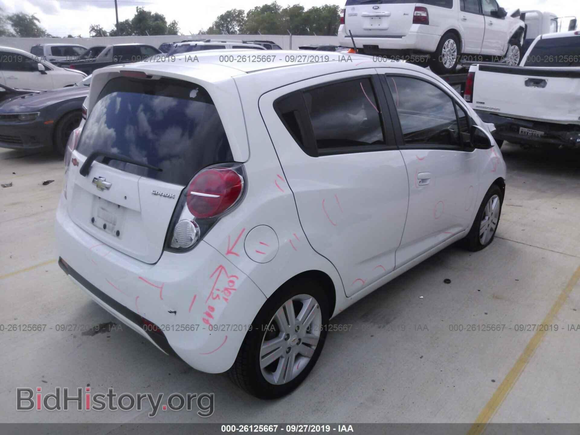 2013 CHEVROLET SPARK - VIN: KL8CD6S9XDC586686 - Фото 4