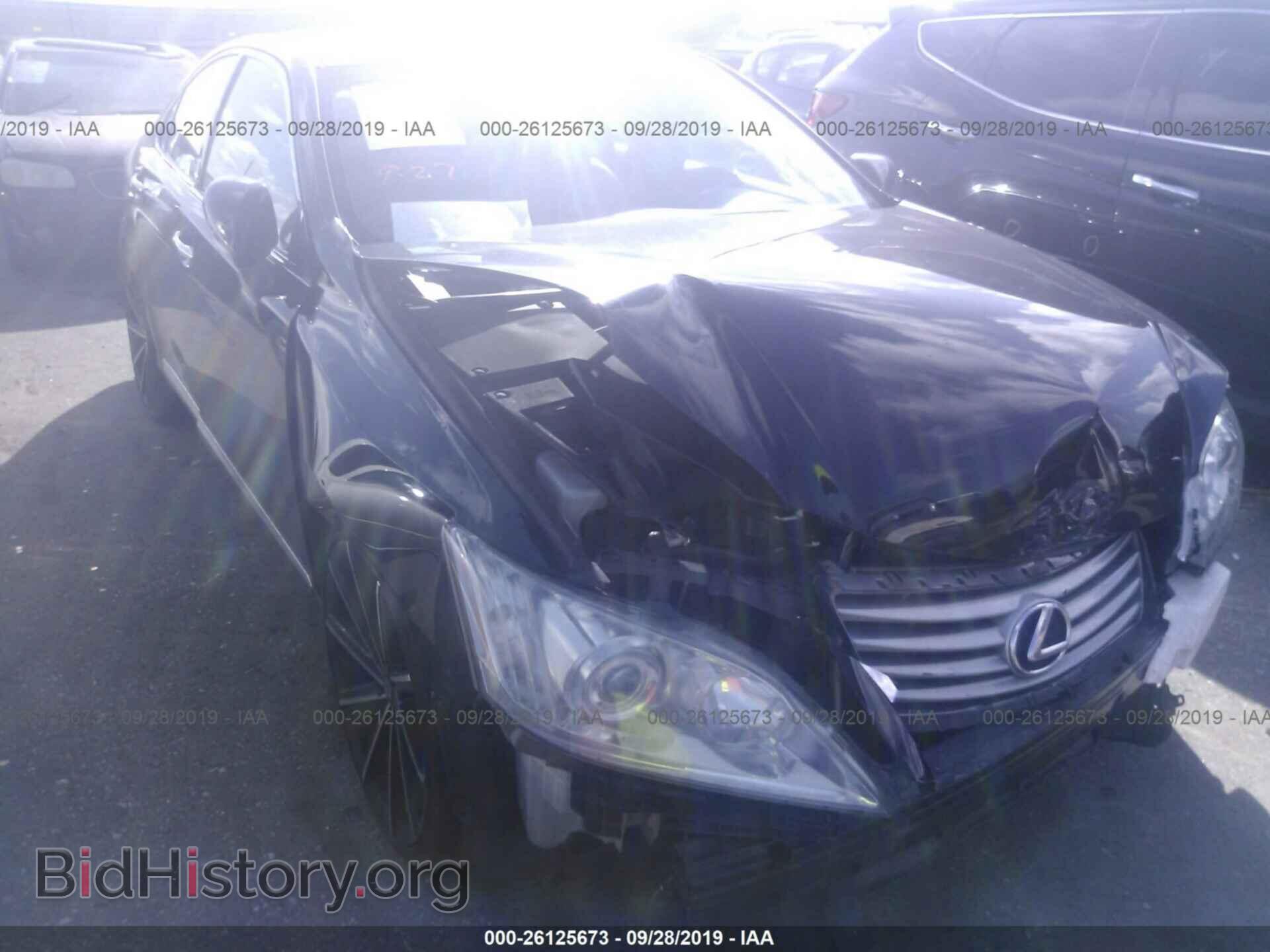 Photo JTHBK1EG6B2446903 - LEXUS ES 2011