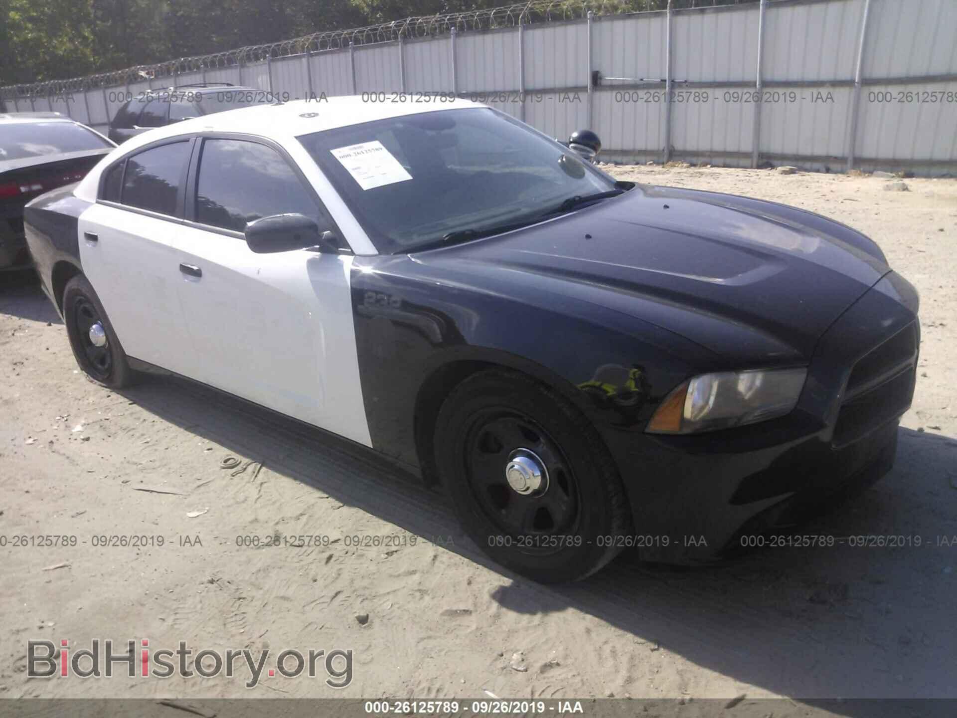 Фотография 2C3CDXAT3DH716089 - DODGE CHARGER 2013