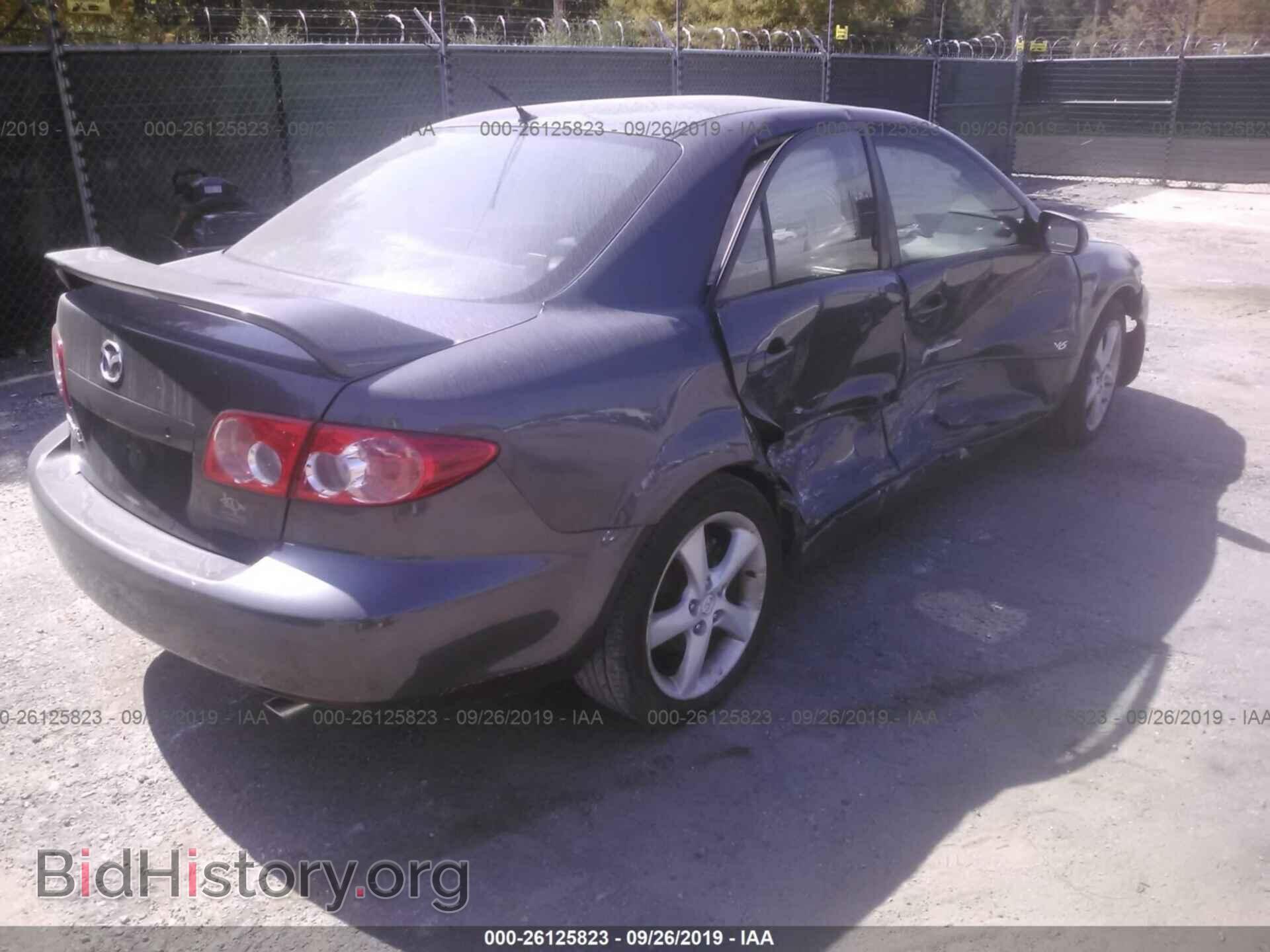 2005 MAZDA 6 - VIN: 1YVHP80D455M14158 - Фото 4