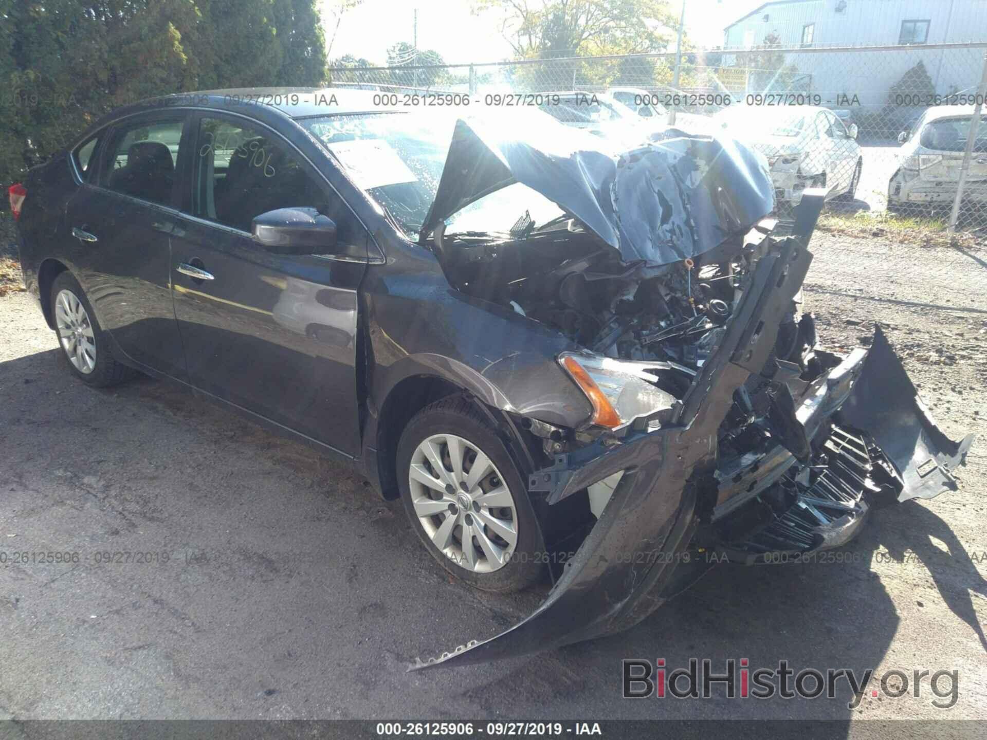 Photo 3N1AB7AP4EL633827 - NISSAN SENTRA 2014