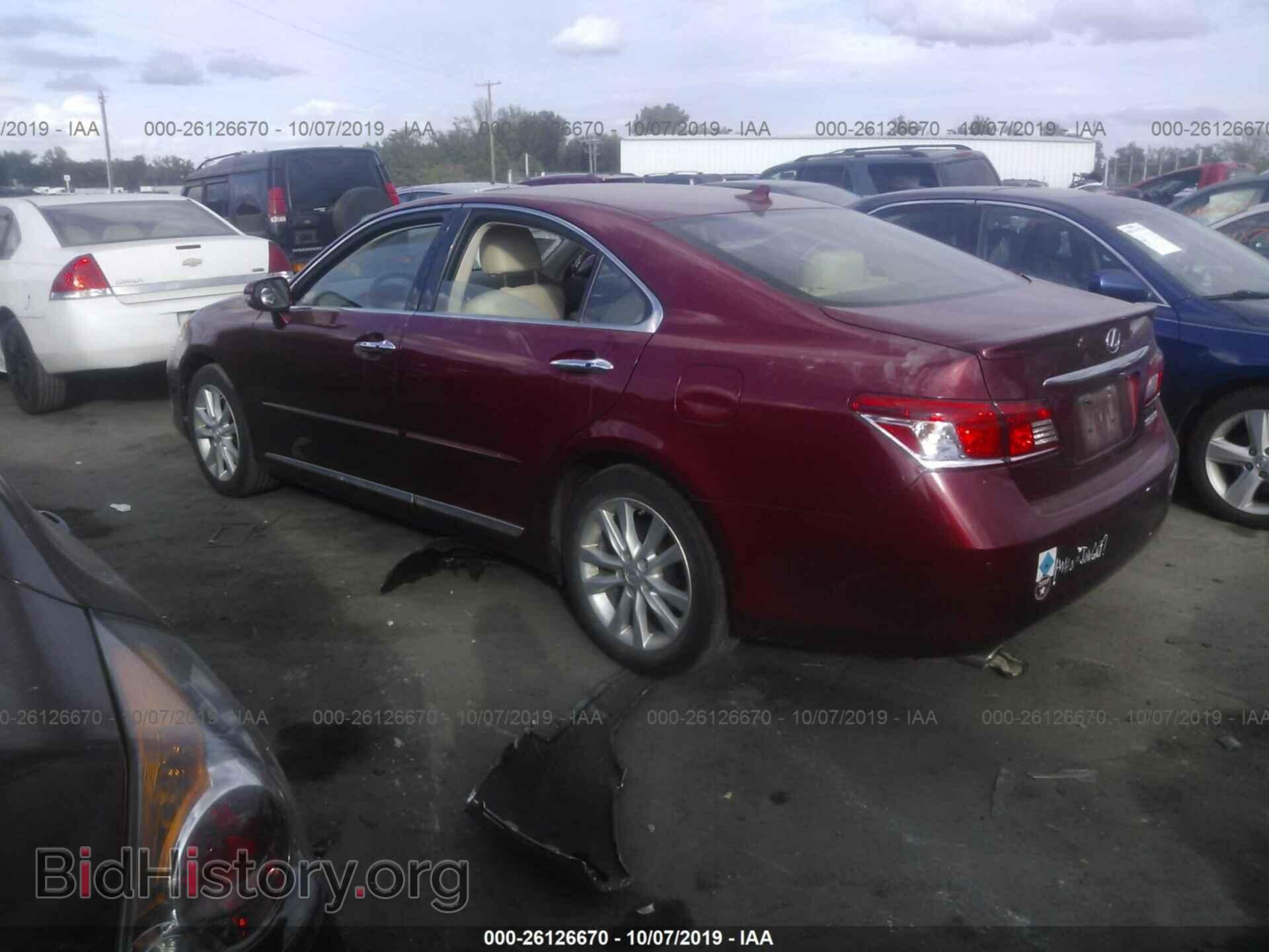 2011 LEXUS ES - VIN: JTHBK1EG0B2443253 - Фото 3