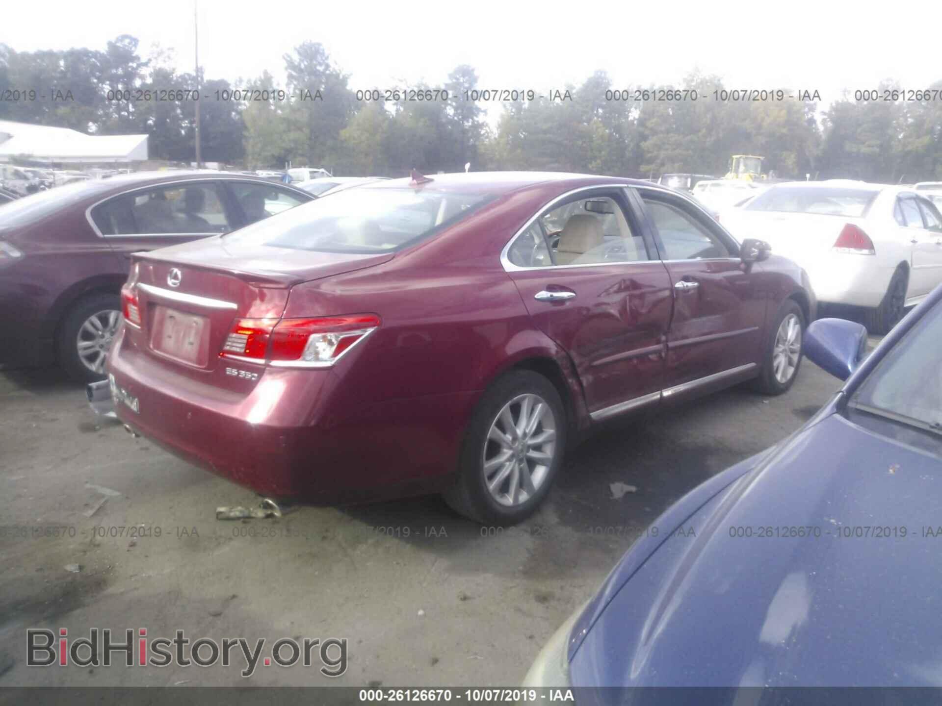 2011 LEXUS ES - VIN: JTHBK1EG0B2443253 - Фото 4