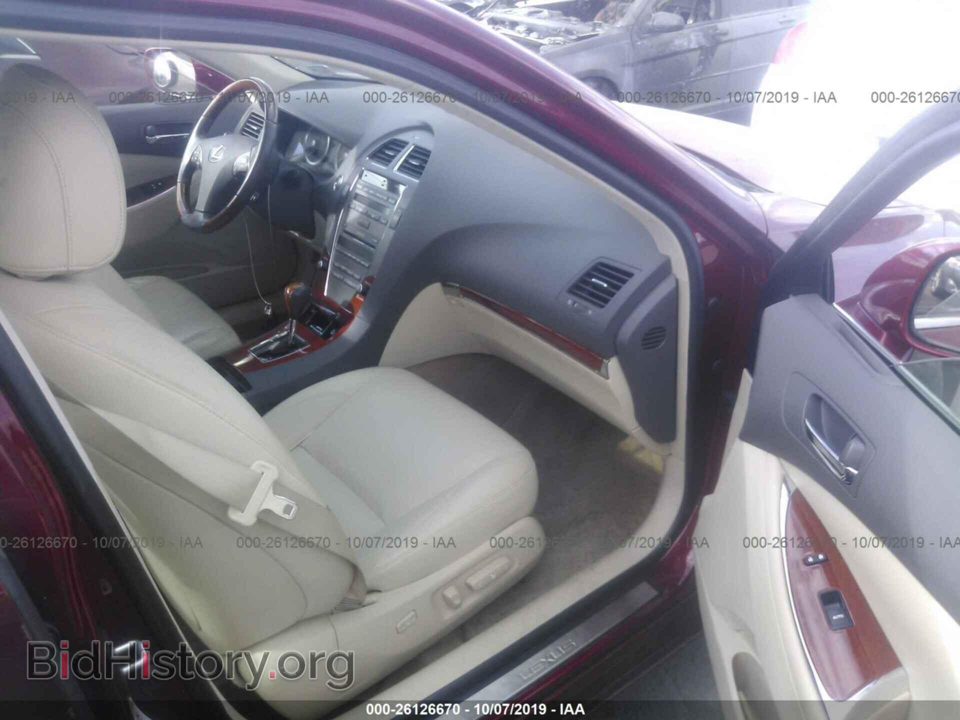 2011 LEXUS ES - VIN: JTHBK1EG0B2443253 - Фото 5
