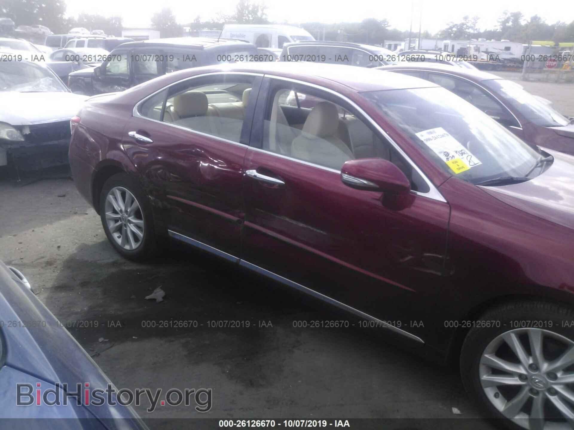 2011 LEXUS ES - VIN: JTHBK1EG0B2443253 - Фото 6