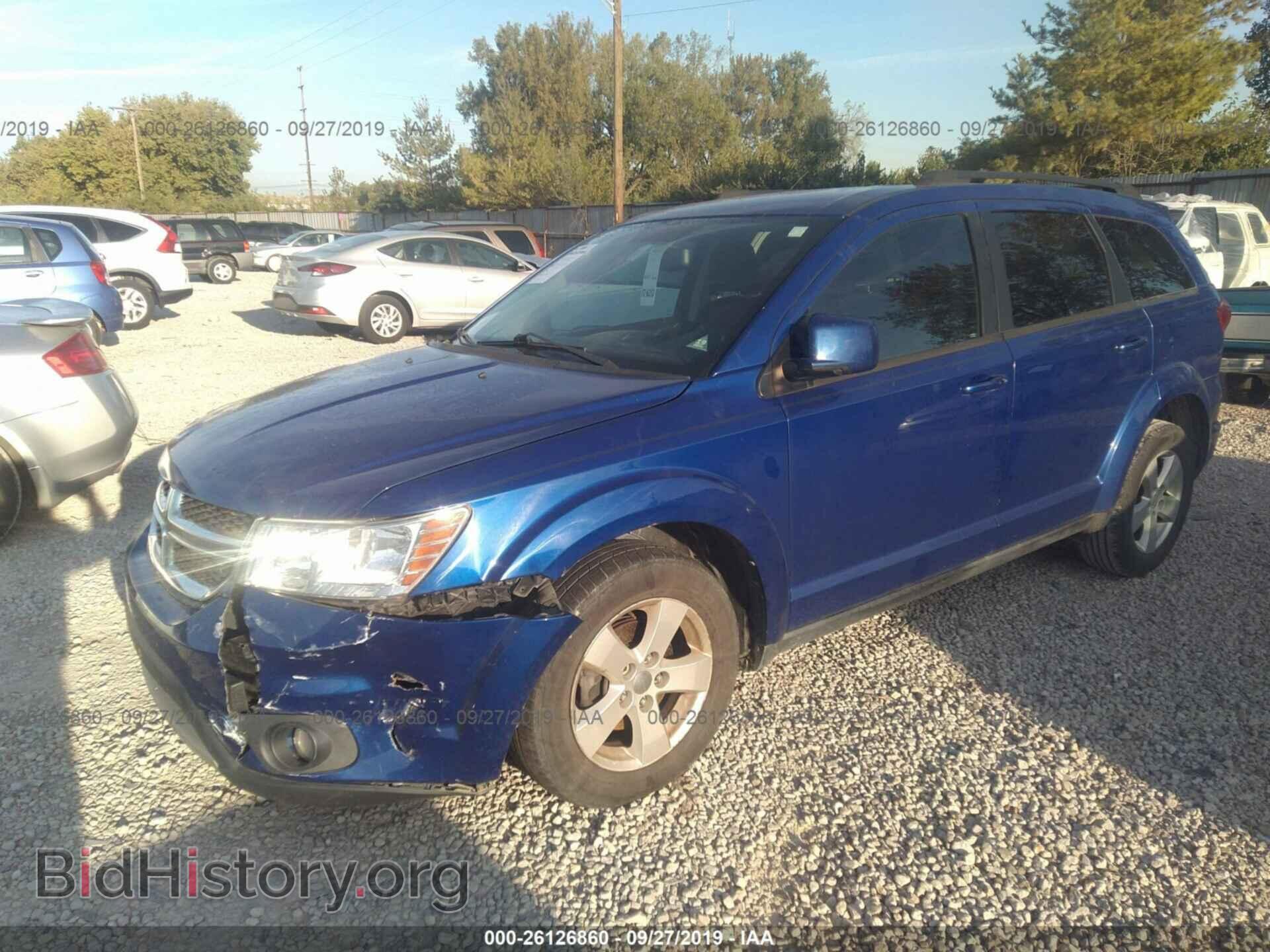 2012 DODGE JOURNEY - VIN: 3C4PDCBG0CT270741 - Фото 2