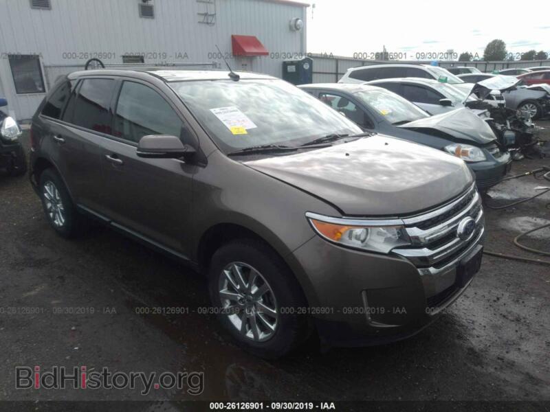 2013 Ford EDGE SEL (VIN 2FMDK3JC8DBC69689) — фото 1 из 10, IAAI, повреждение: задняя часть