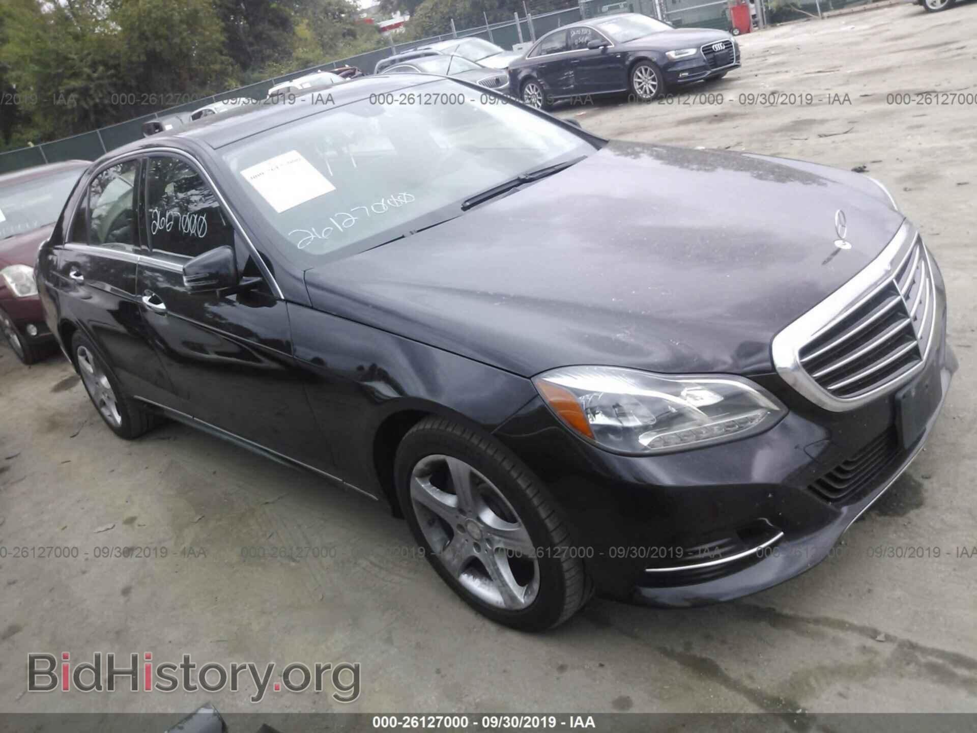 Photo WDDHF8JB9EA866254 - MERCEDES-BENZ E 2014
