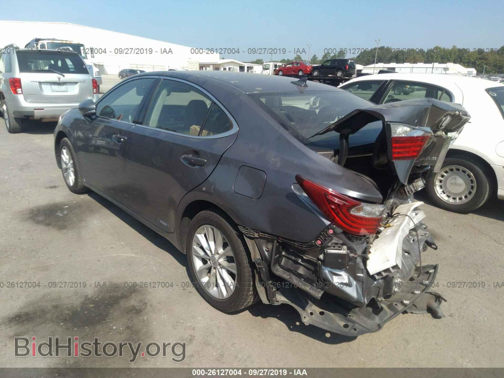 2014 LEXUS ES - VIN: JTHBW1GG6E2039508 - Фото 3