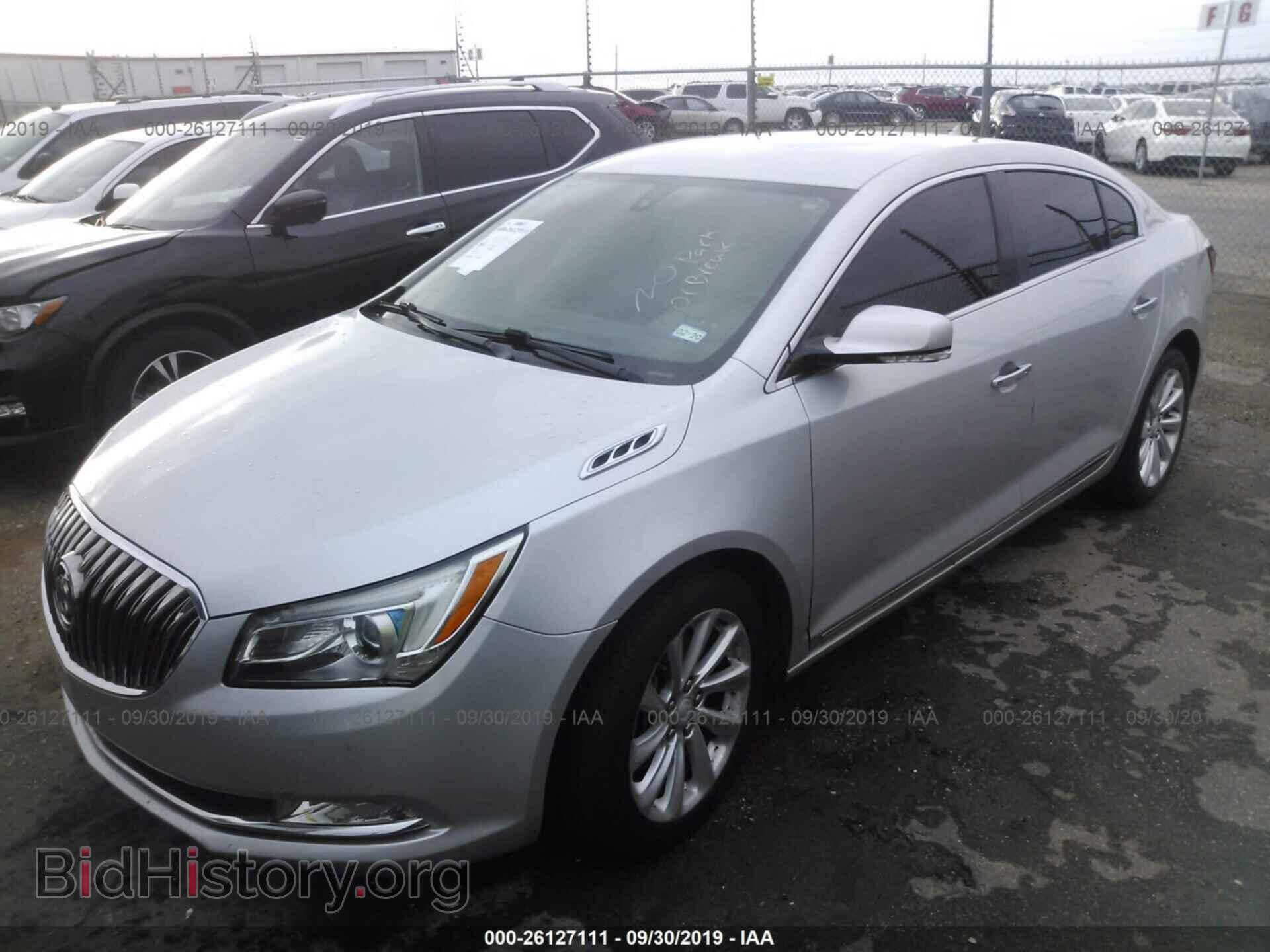 2014 BUICK LACROSSE - VIN: 1G4GB5G31EF219586 - Фото 2