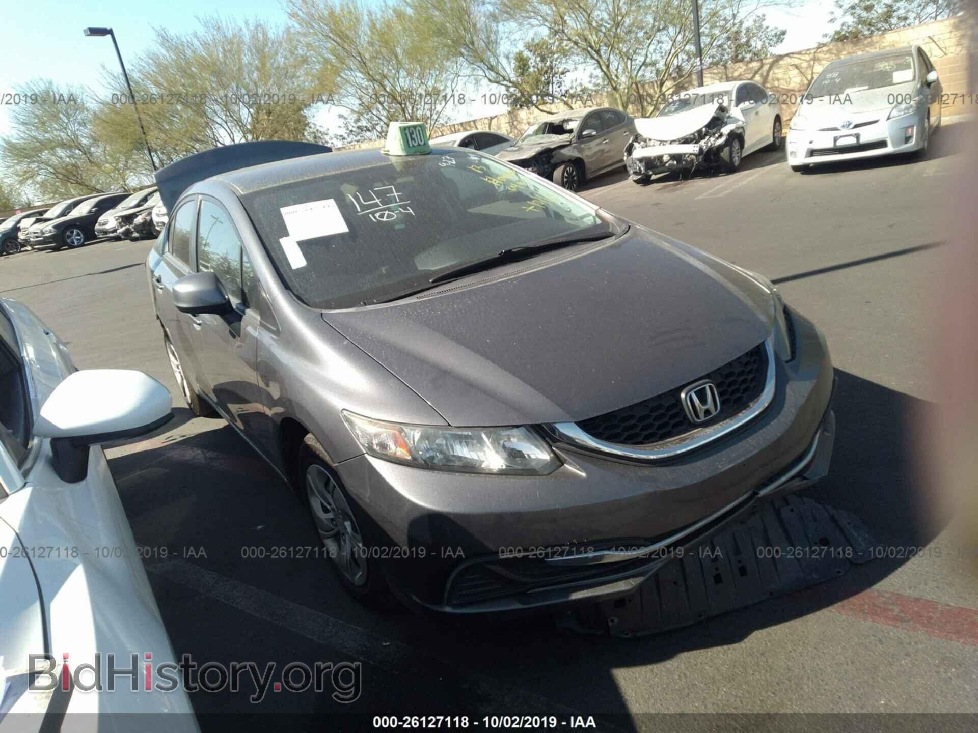 Фотография 19XFB2F57DE210403 - HONDA CIVIC 2013