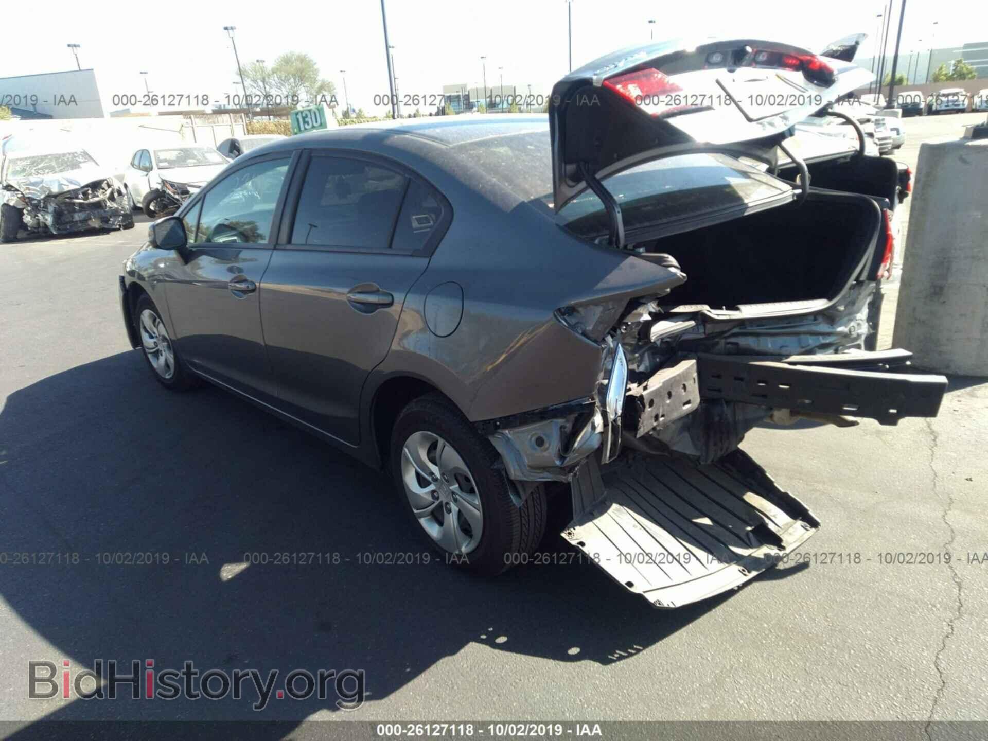 2013 HONDA CIVIC - VIN: 19XFB2F57DE210403 - Фото 3