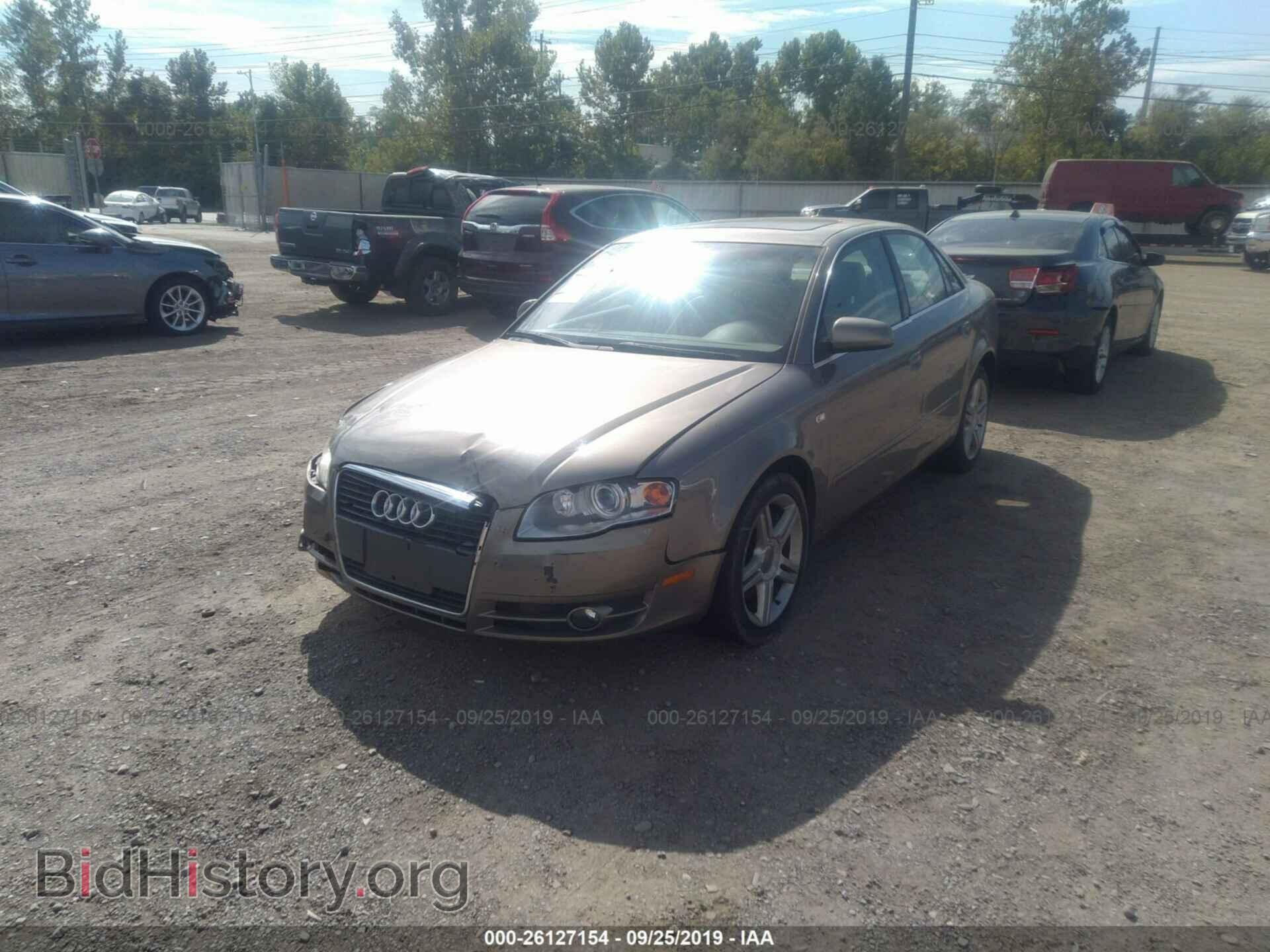 2007 AUDI A4 - VIN: WAUAF78E77A167520 - Фото 2
