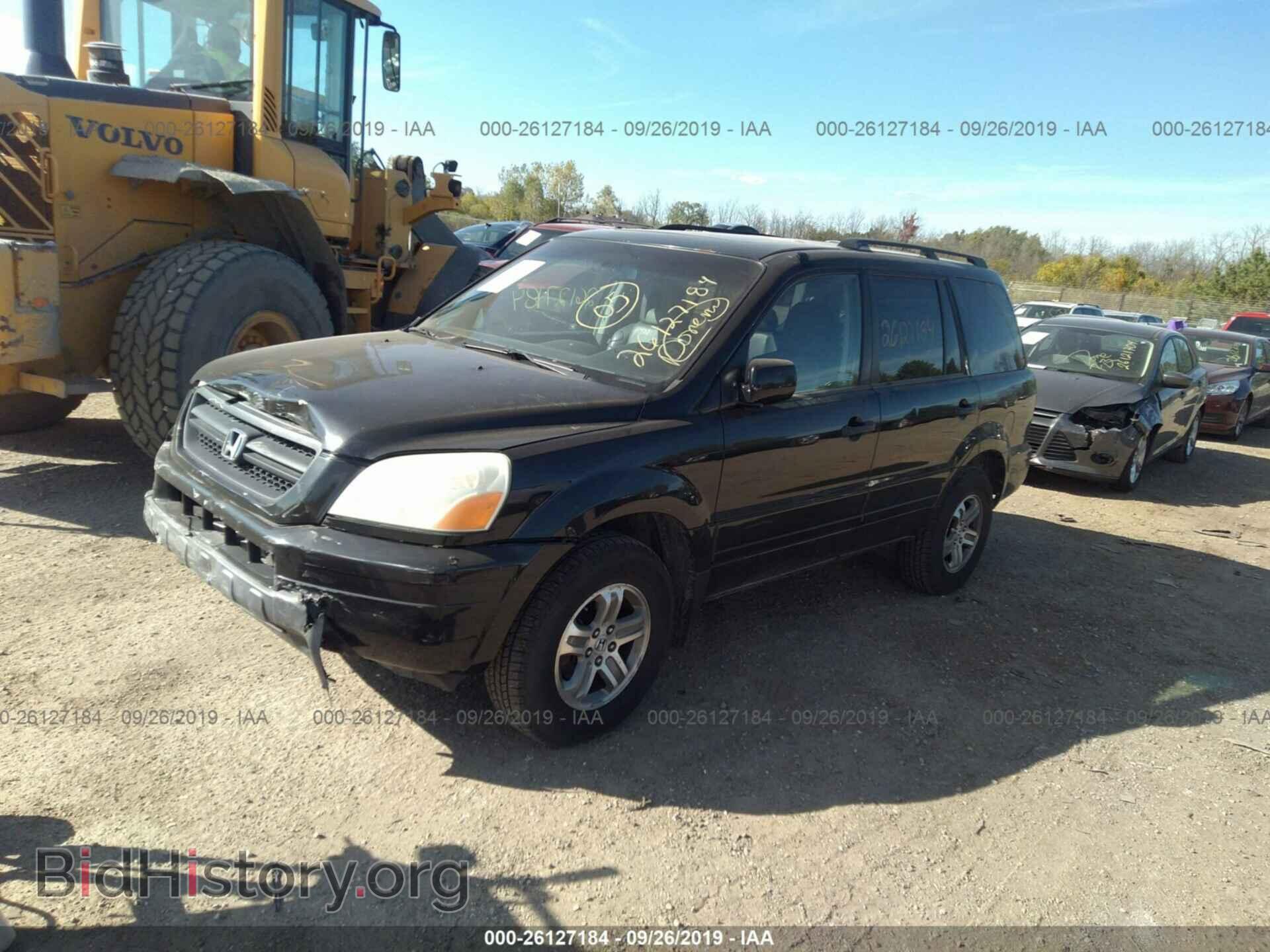 2005 HONDA PILOT - VIN: 5FNYF18555B029249 - Фото 2