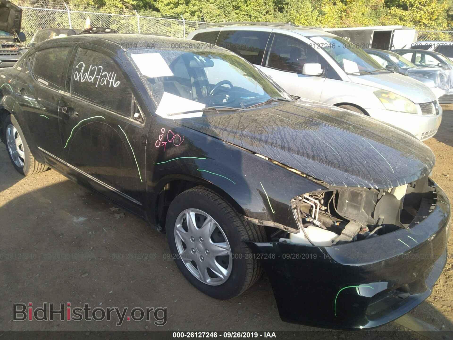 Photo 1C3CDZCB6DN637104 - DODGE AVENGER 2013