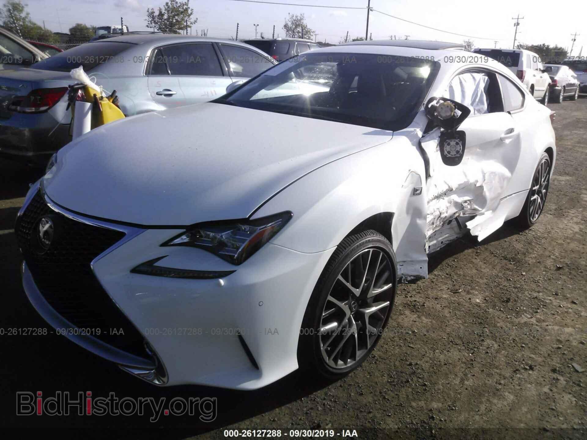 2017 LEXUS RC - VIN: JTHSE5BC4H5007867 - Фото 2