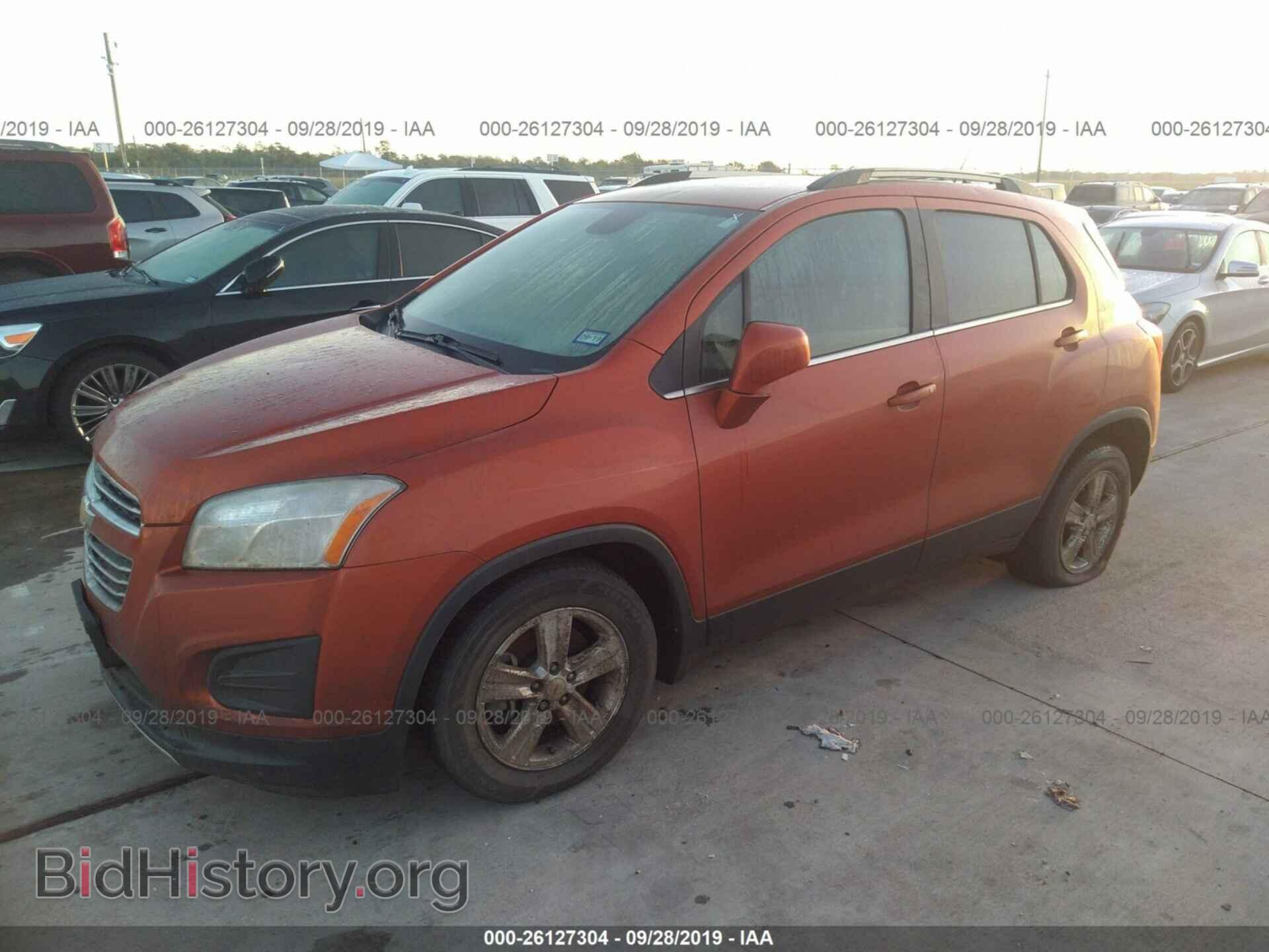 2015 CHEVROLET TRAX - VIN: KL7CJLSB9FB191857 - Фото 2