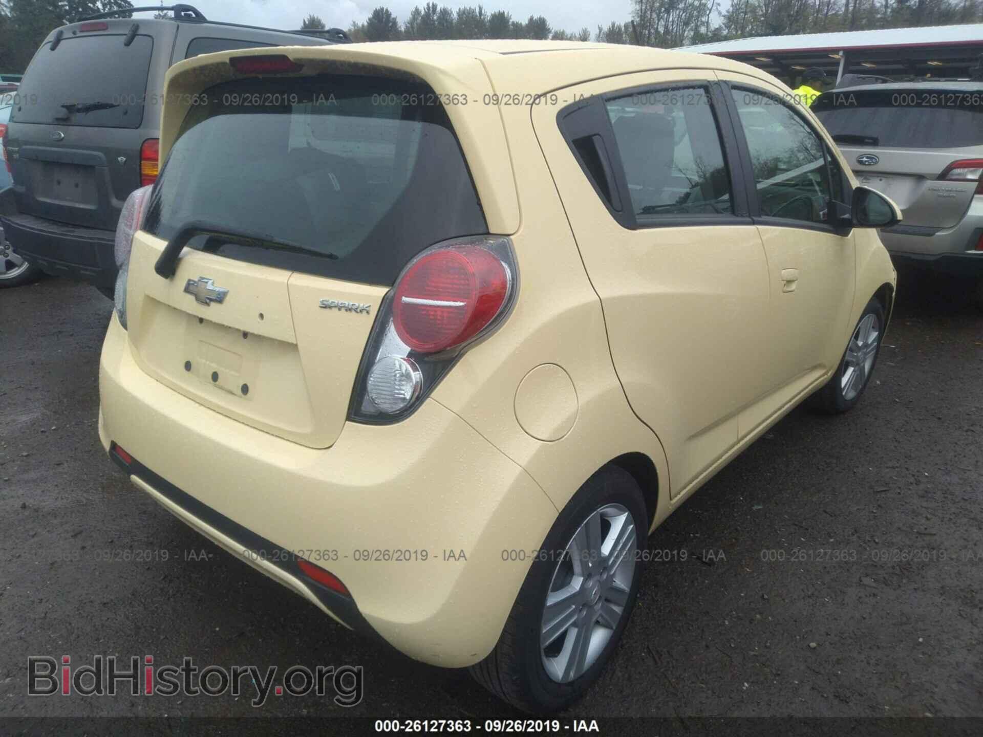 2014 CHEVROLET SPARK - VIN: KL8CB6S99EC480320 - Фото 4