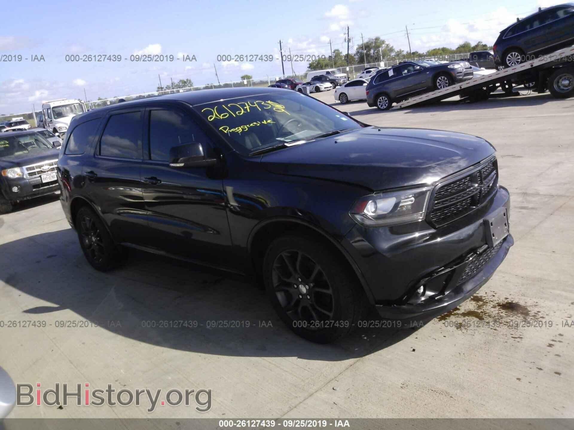 Фотография 1C4SDHCTXGC346485 - DODGE DURANGO 2016