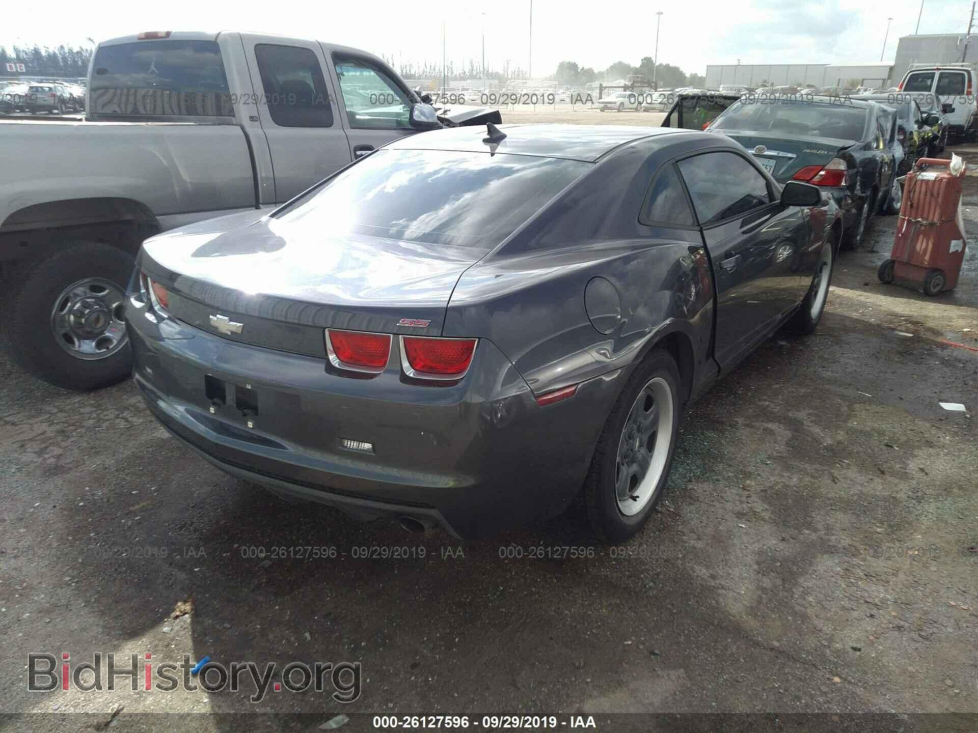 2010 CHEVROLET CAMARO - VIN: 2G1FA1EV7A9129547 - Фото 4