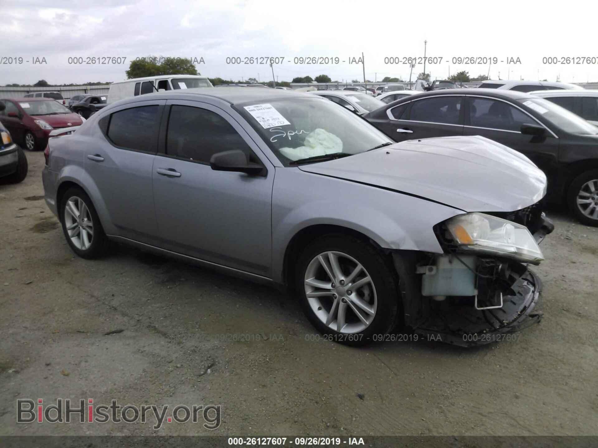Photo 1C3CDZAG7DN587182 - DODGE AVENGER 2013