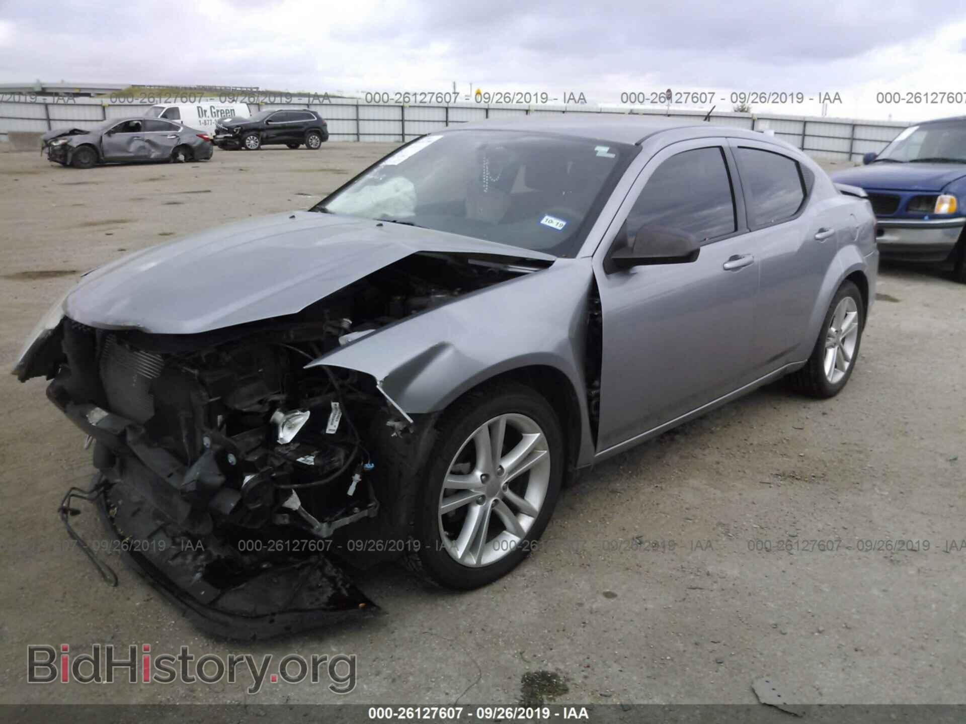 2013 DODGE AVENGER - VIN: 1C3CDZAG7DN587182 - Фото 2