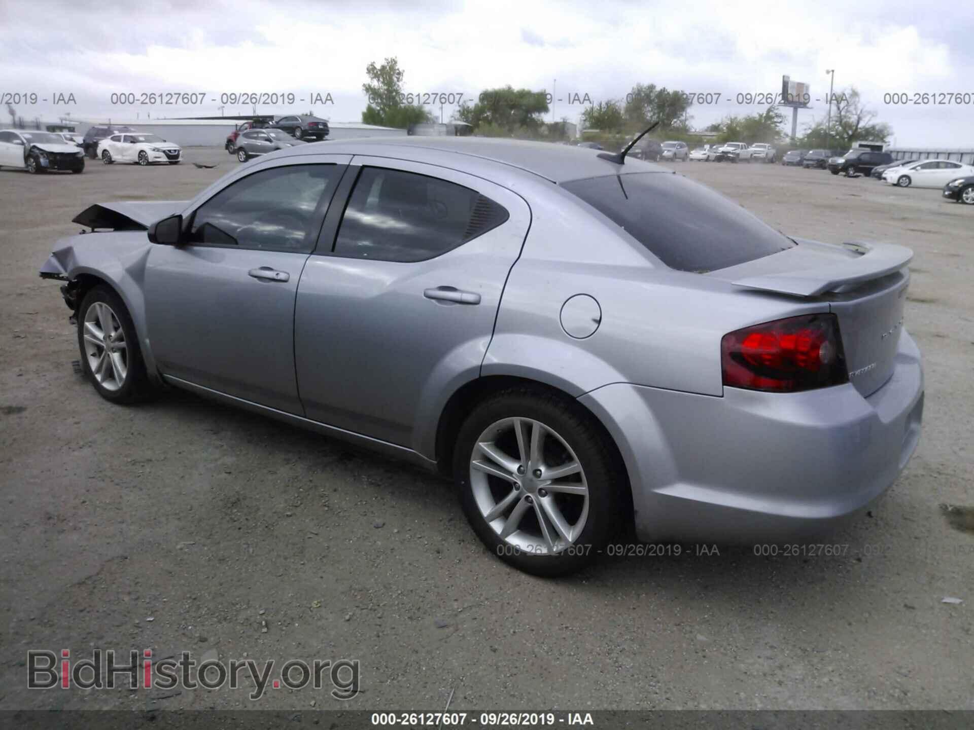 2013 DODGE AVENGER - VIN: 1C3CDZAG7DN587182 - Фото 3