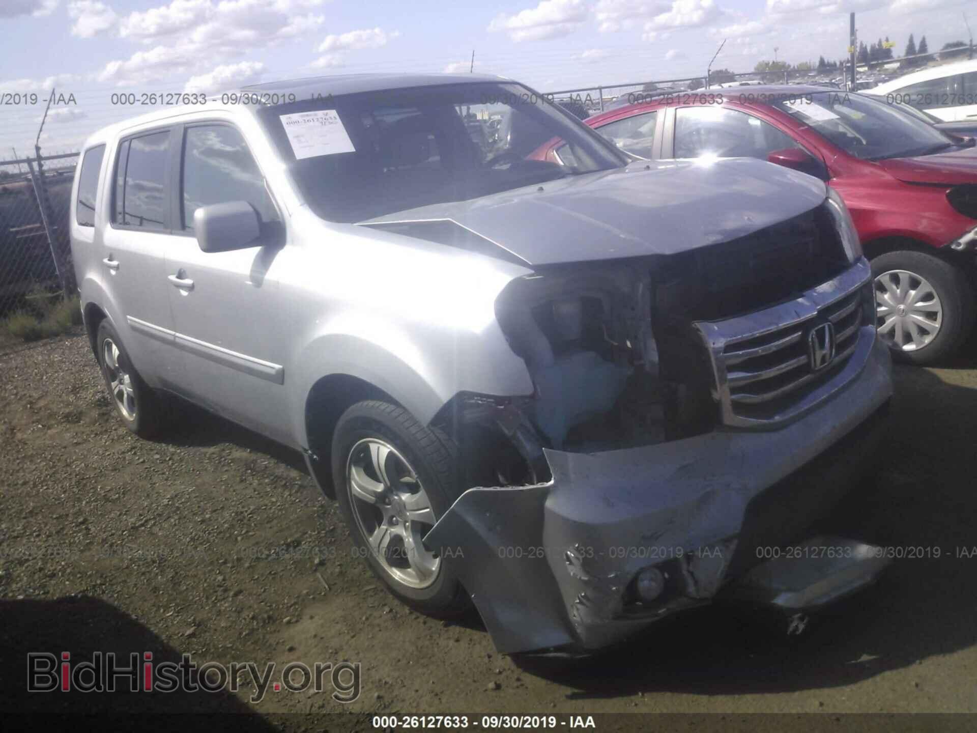 Фотография 5FNYF4H62CB048218 - HONDA PILOT 2012