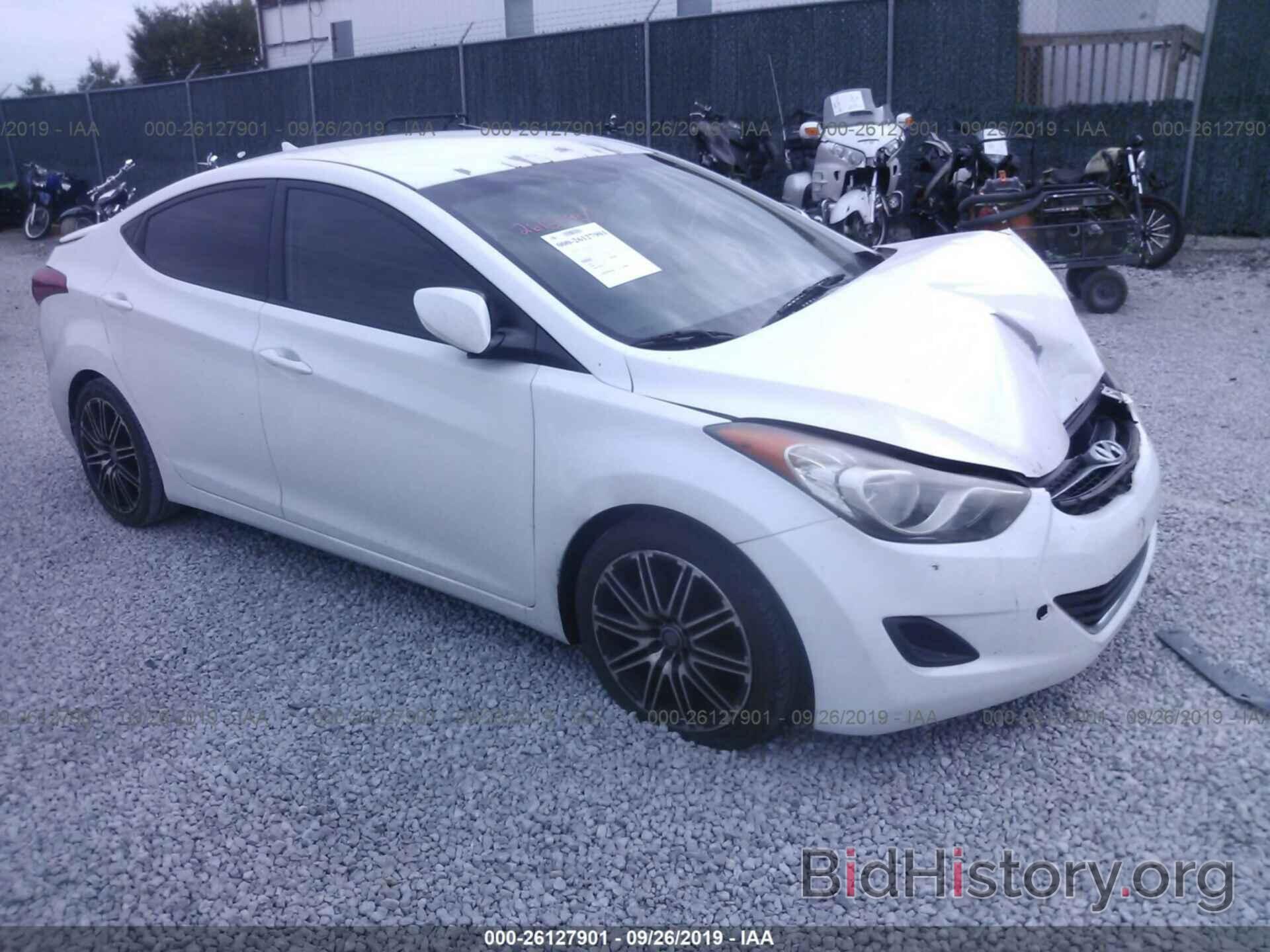 Photo 5NPDH4AE6BH041122 - HYUNDAI ELANTRA 2011