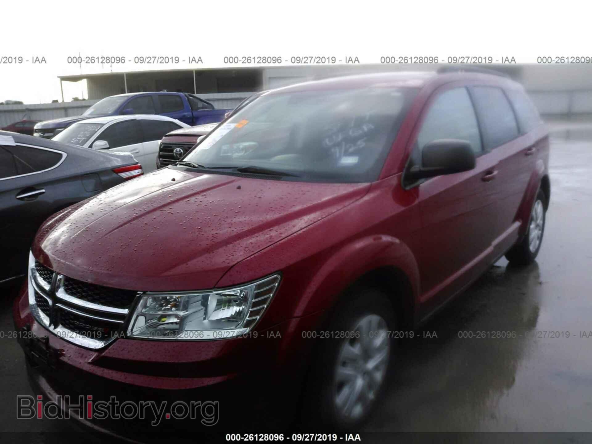 2016 DODGE JOURNEY - VIN: 3C4PDCAB6GT223242 - Фото 2