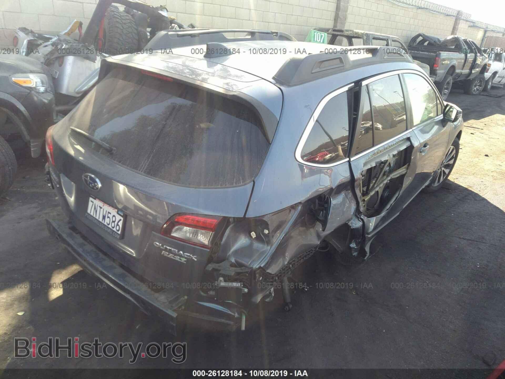 2016 SUBARU OUTBACK - VIN: 4S4BSALC3G3223653 - Фото 4