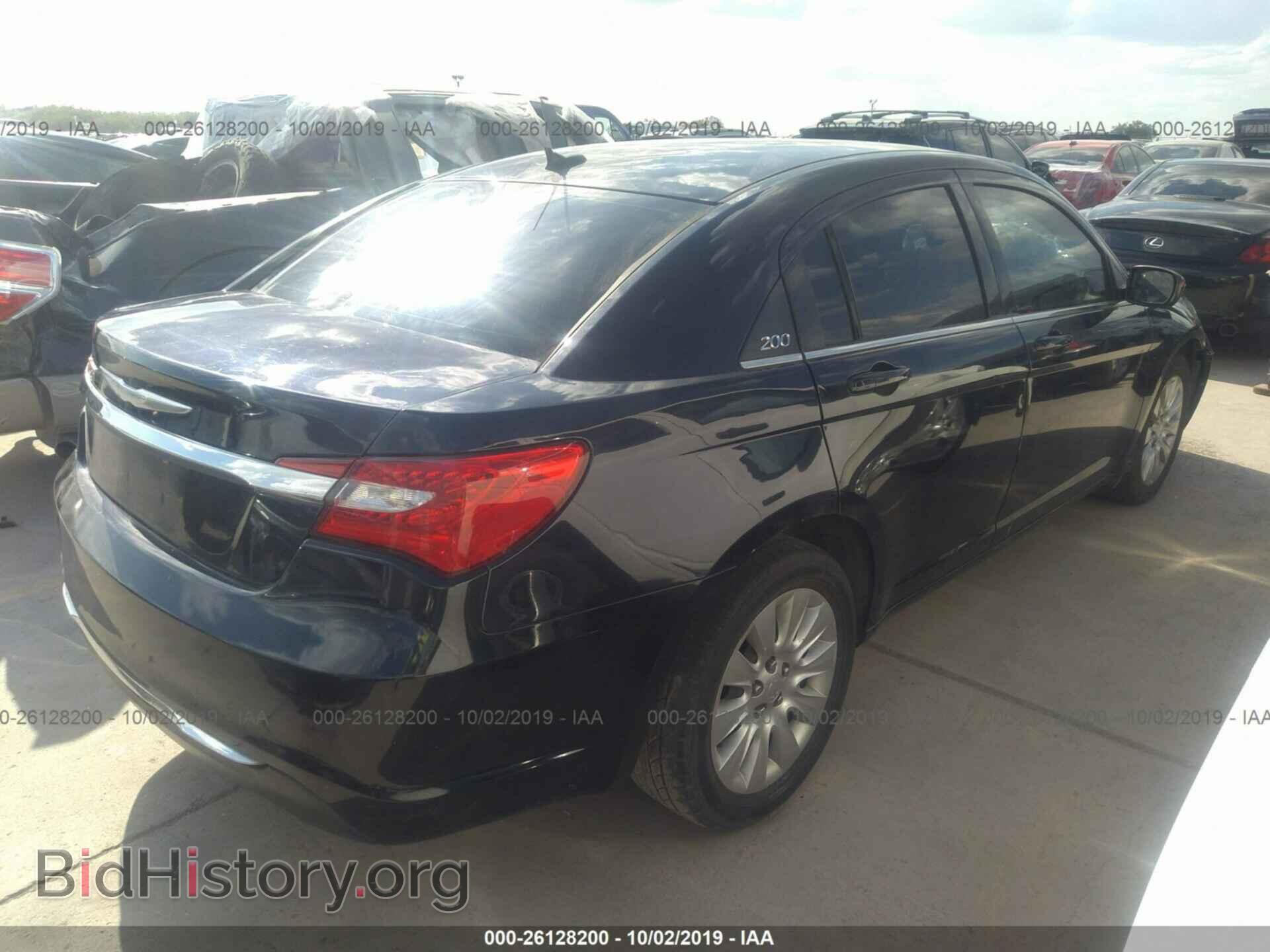 2012 CHRYSLER 200 - VIN: 1C3CCBAB5CN168969 - Фото 4