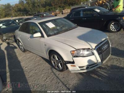 2006 Audi A4 2.0T Quattro, белый — VIN WAUDF78E76A033036, IAAI
