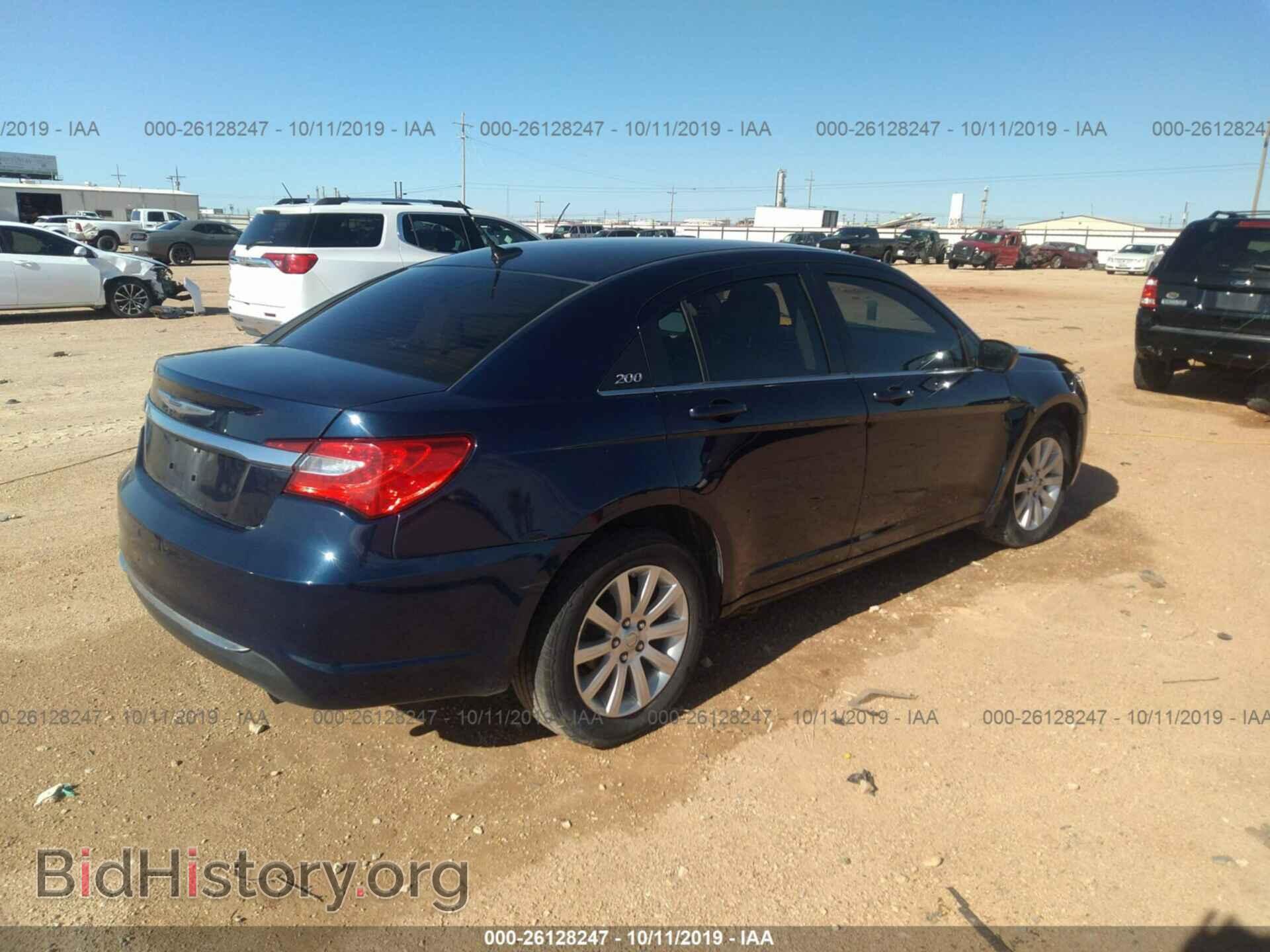 2013 CHRYSLER 200 - VIN: 1C3CCBBB7DN744514 - Фото 4