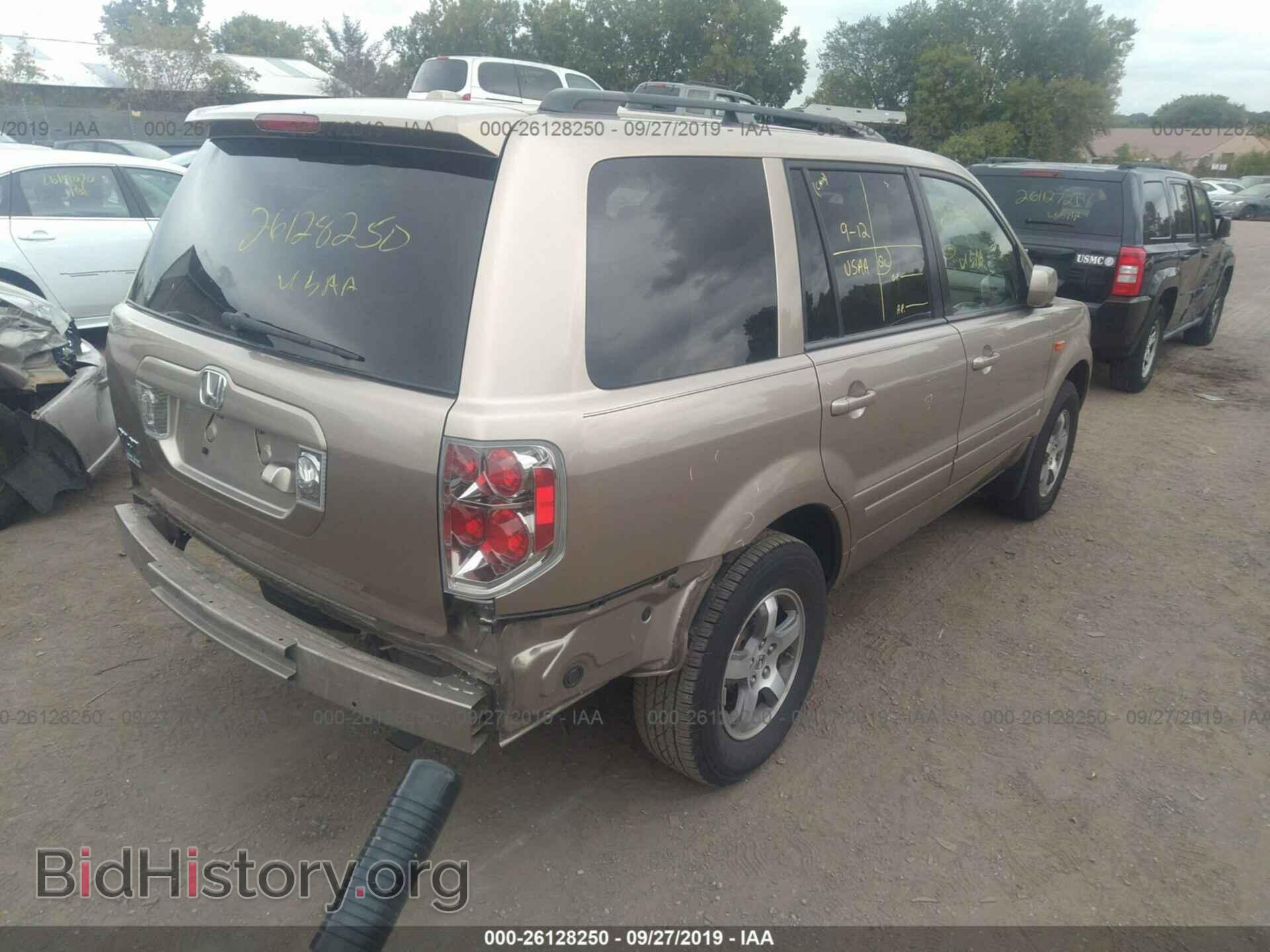 2006 HONDA PILOT - VIN: 5FNYF287X6B044127 - Photo 4
