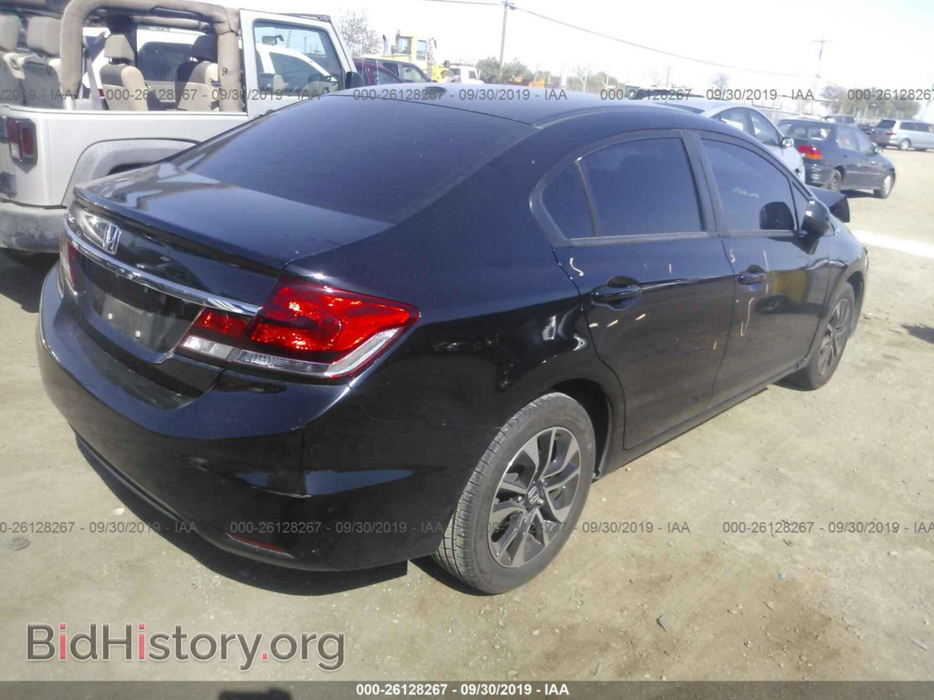 2013 HONDA CIVIC - VIN: 19XFB2F97DE244537 - Фото 4