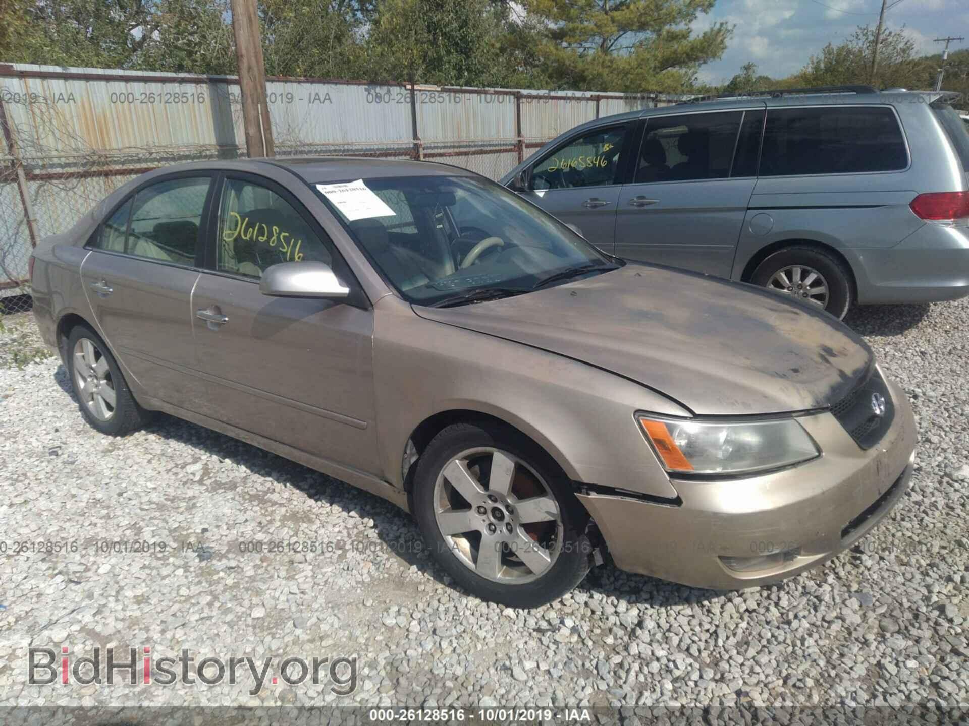 Photo 5NPEU46F66H017460 - HYUNDAI SONATA 2006