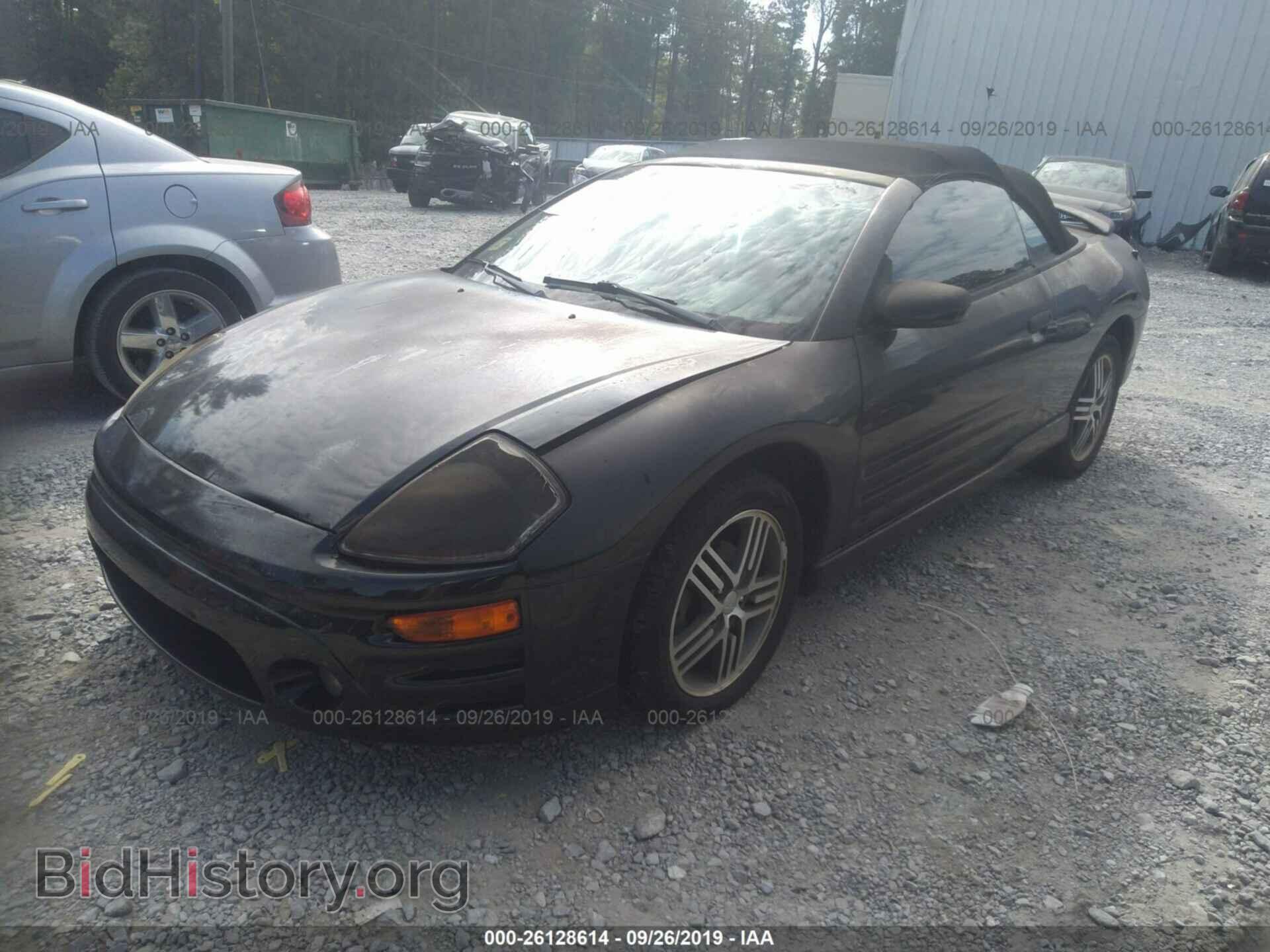 2003 MITSUBISHI ECLIPSE - VIN: 4A3AE75H23E024964 - Photo 2