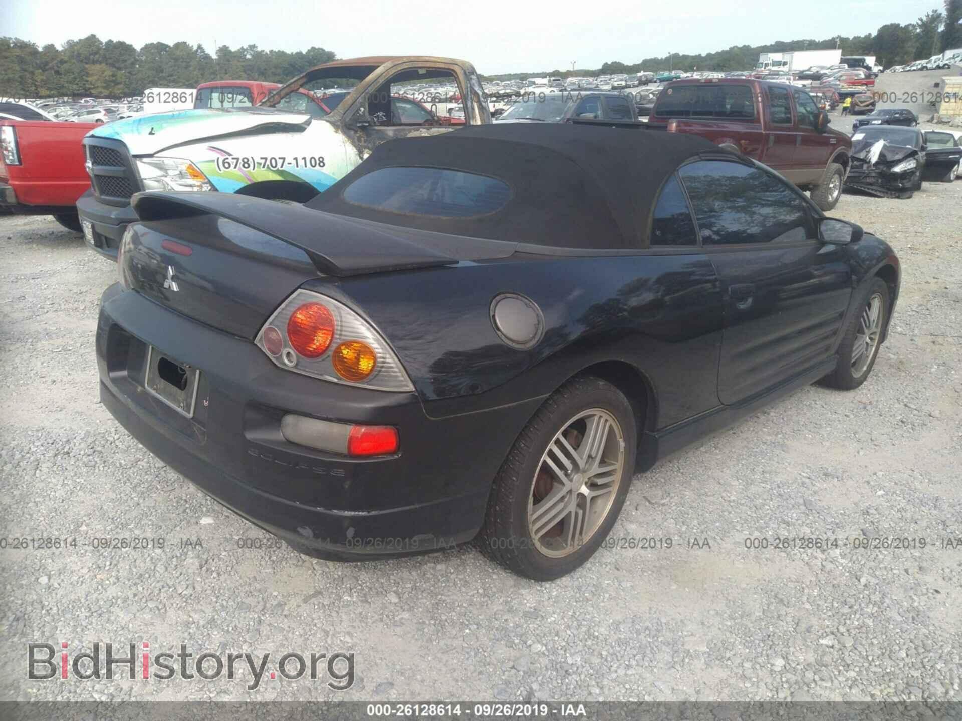 2003 MITSUBISHI ECLIPSE - VIN: 4A3AE75H23E024964 - Photo 4