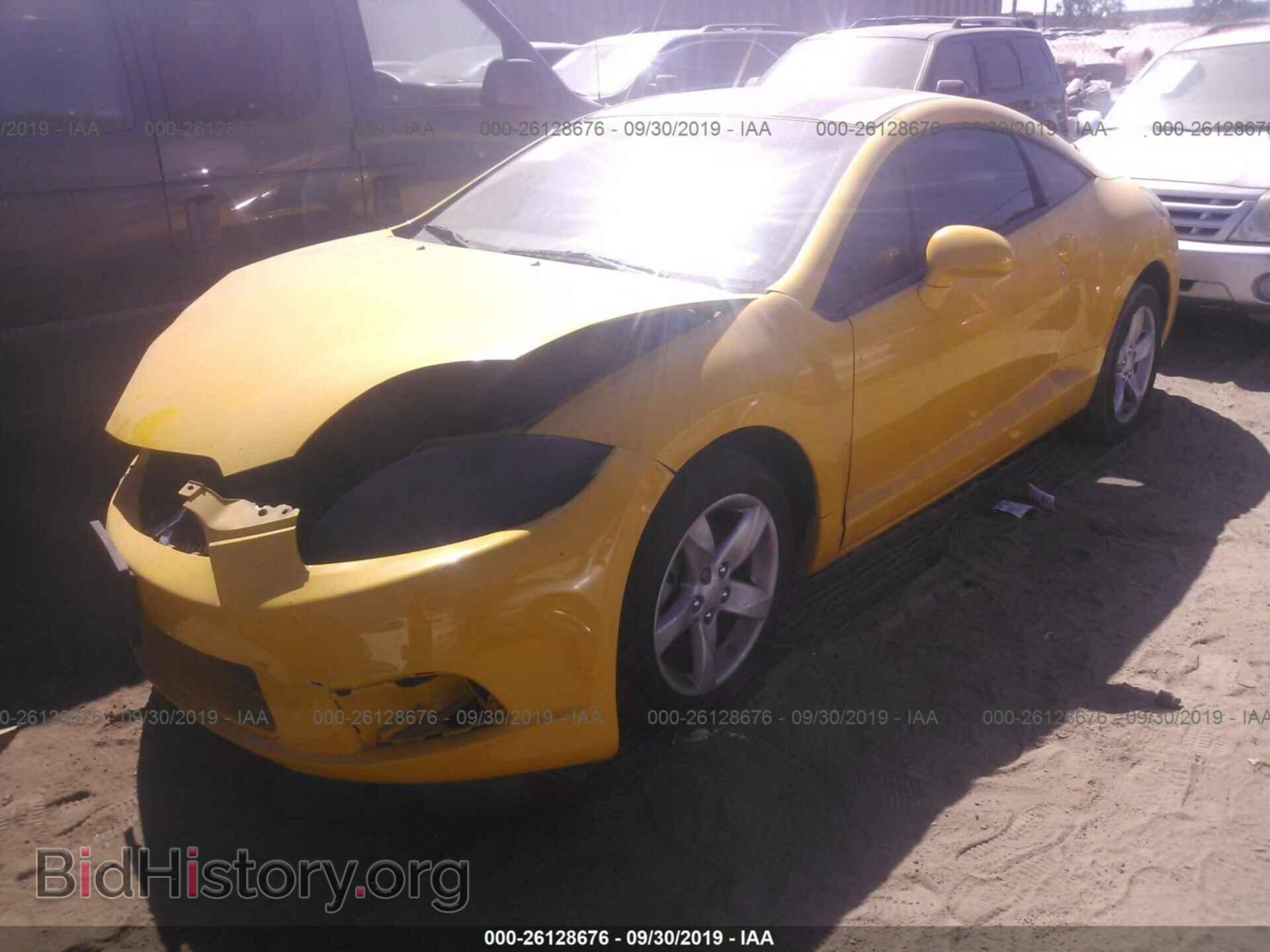 2009 MITSUBISHI ECLIPSE - VIN: 4A3AK24F99E025727 - Фото 2