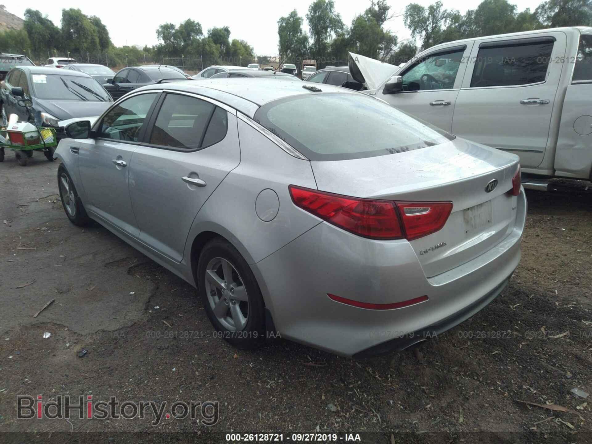 2015 KIA OPTIMA - VIN: 5XXGM4A76FG378272 - Фото 3
