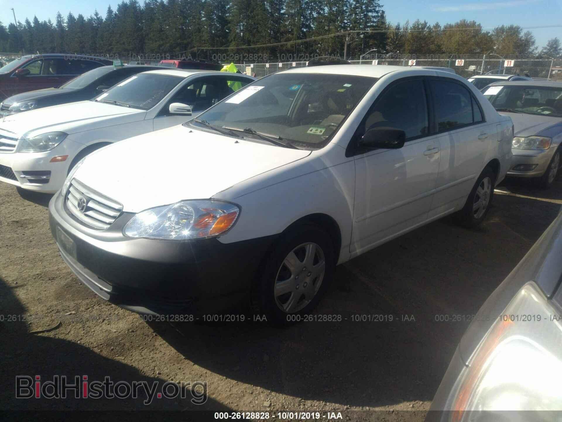 2003 TOYOTA COROLLA - VIN: JTDBR32E830048178 - Фото 2