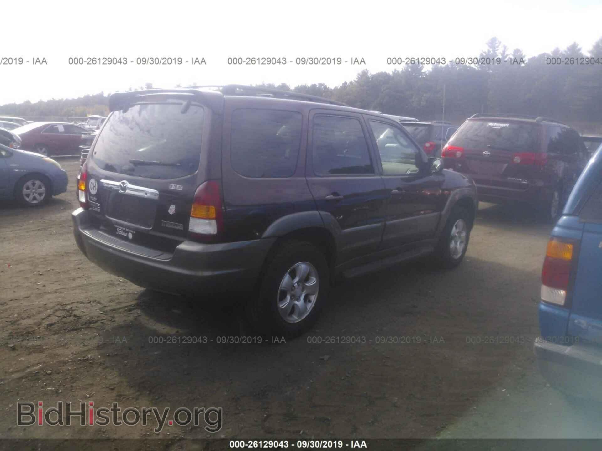 2002 MAZDA TRIBUTE - VIN: 4F2YU08152KM33955 - Фото 4