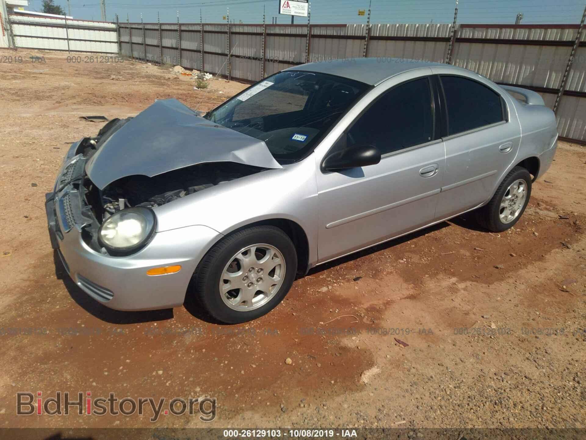 2005 DODGE NEON - VIN: 1B3ES56C05D266747 - Фото 2