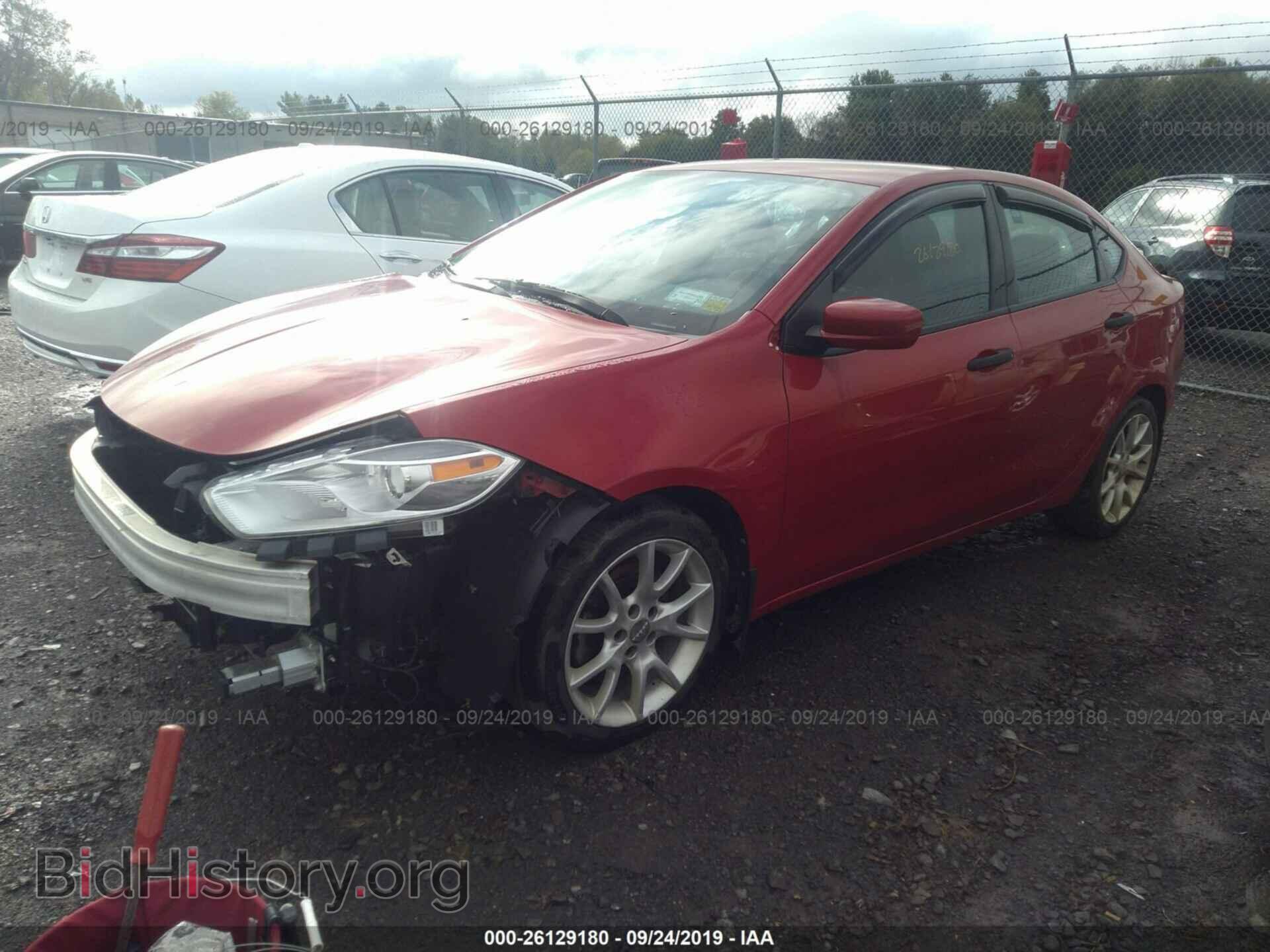 2013 DODGE DART - VIN: 1C3CDFAAXDD266933 - Фото 2