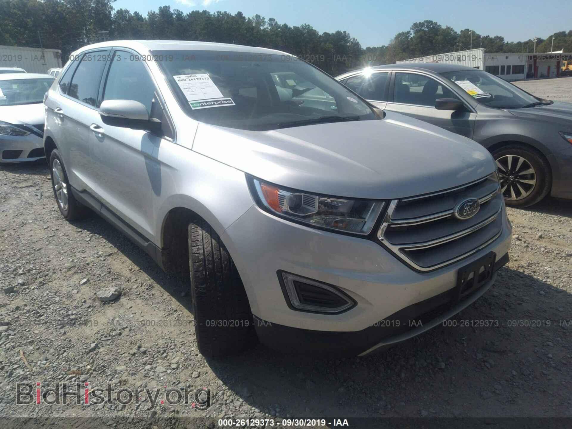 Фотография 2FMPK4K86JBC02078 - FORD EDGE 2018