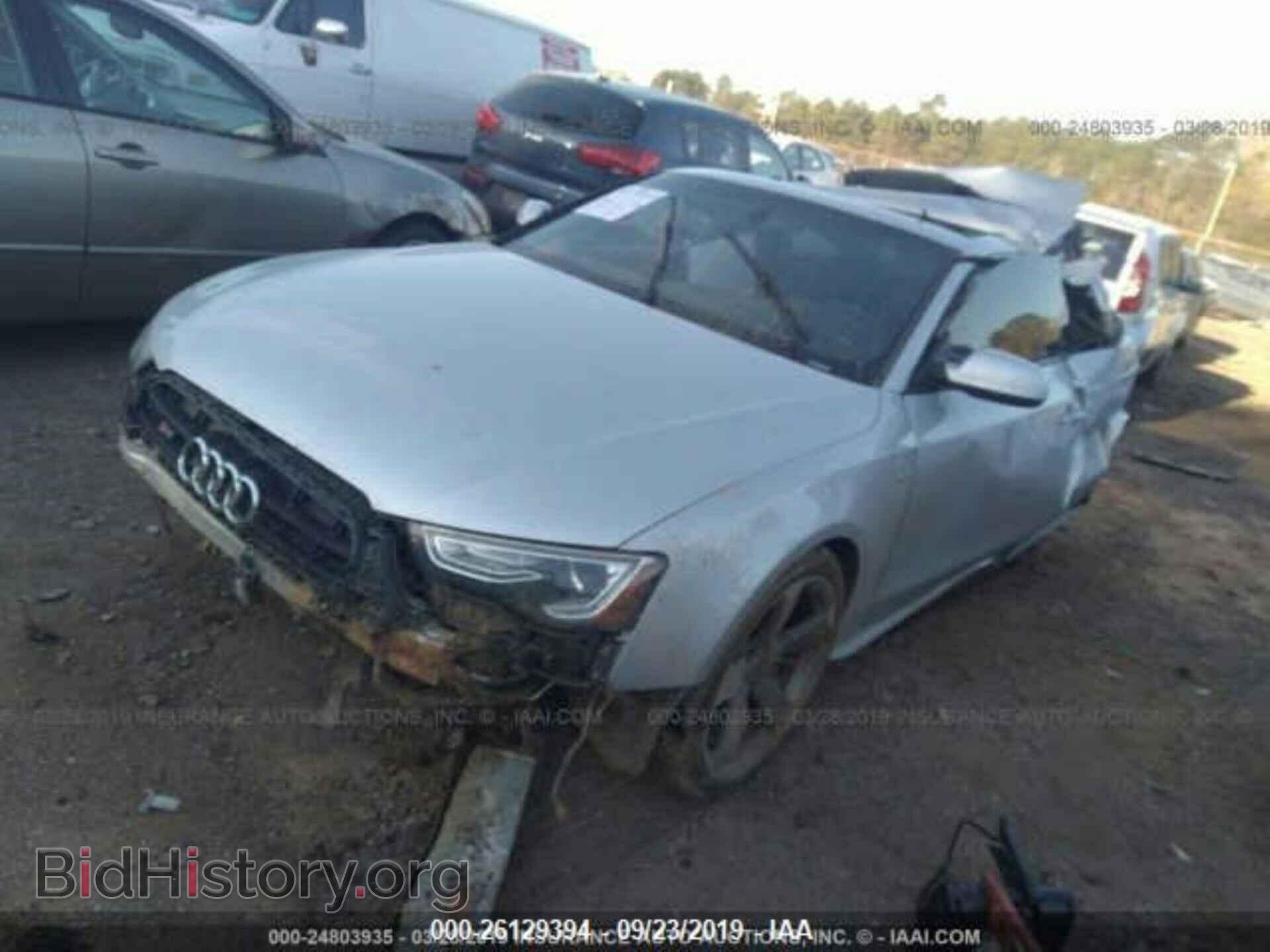 2014 AUDI S5 - VIN: WAUCGAFRXEA031338 - Фото 3